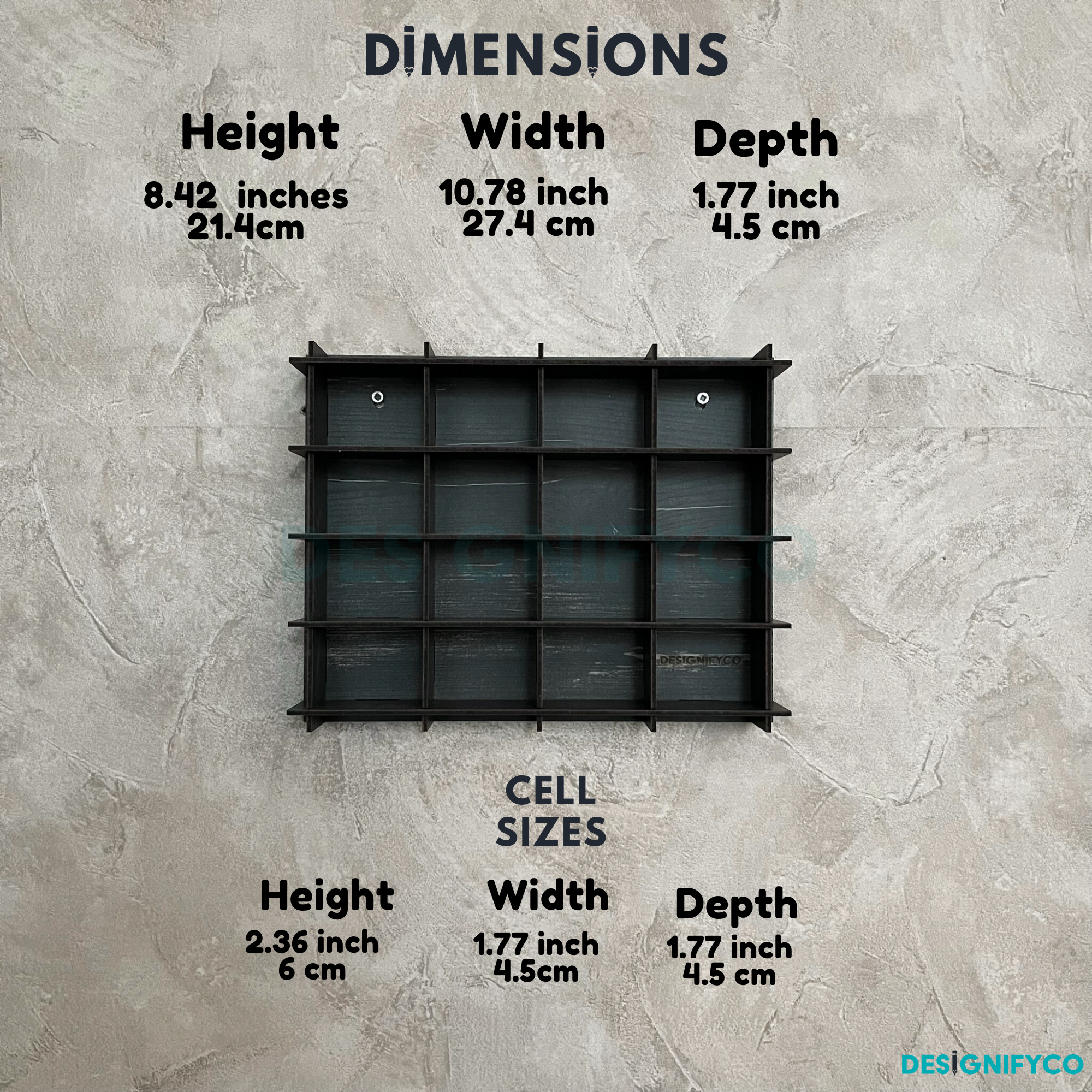 OLD BLACK NHL Mini Helmet 16 Display Case