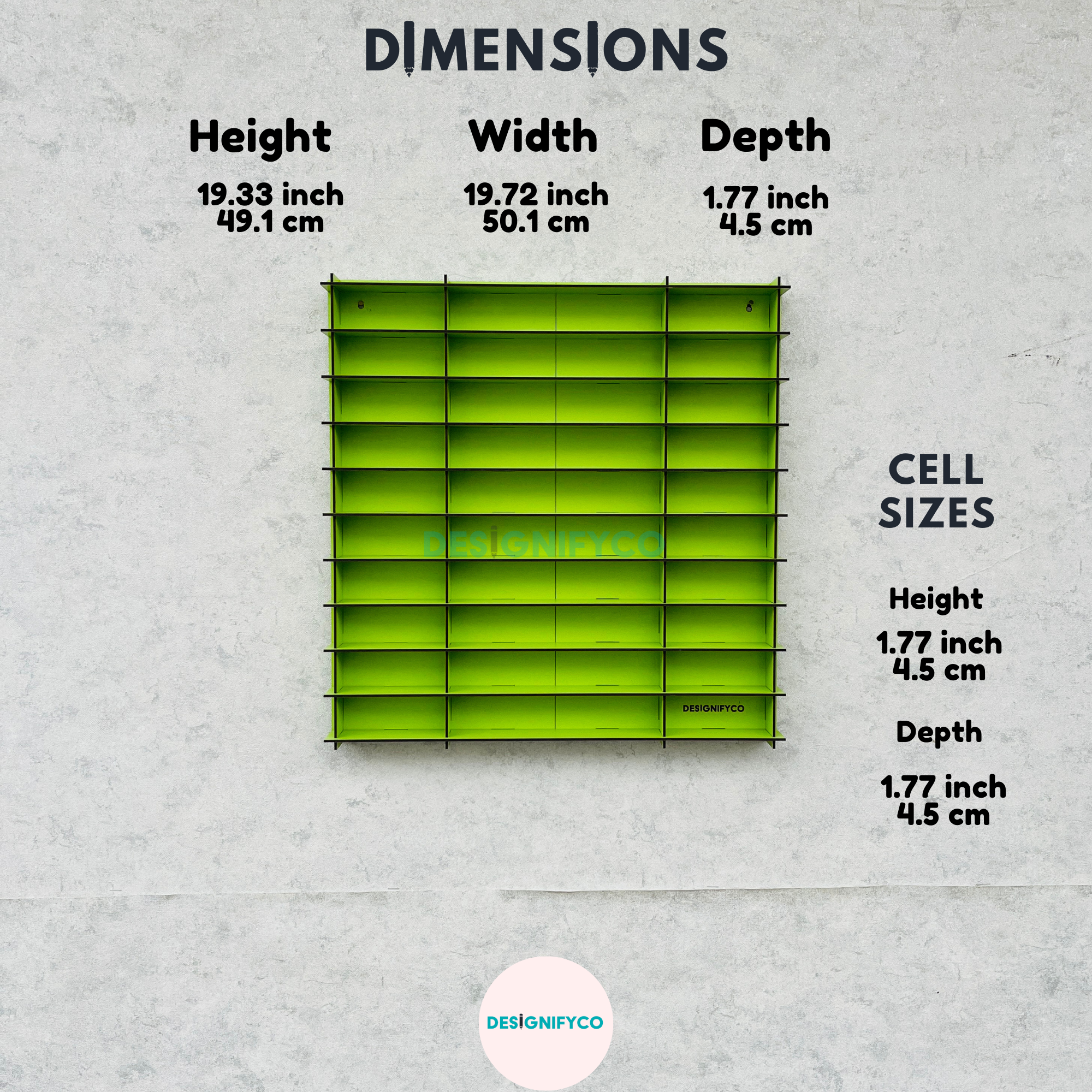 GREEN NHL Mini Helmet 80 Display Case
