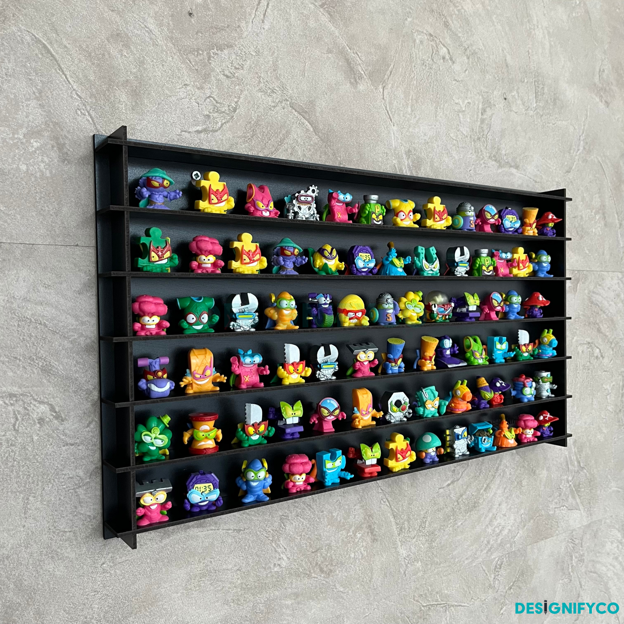 BLACK SuperThings Display Case