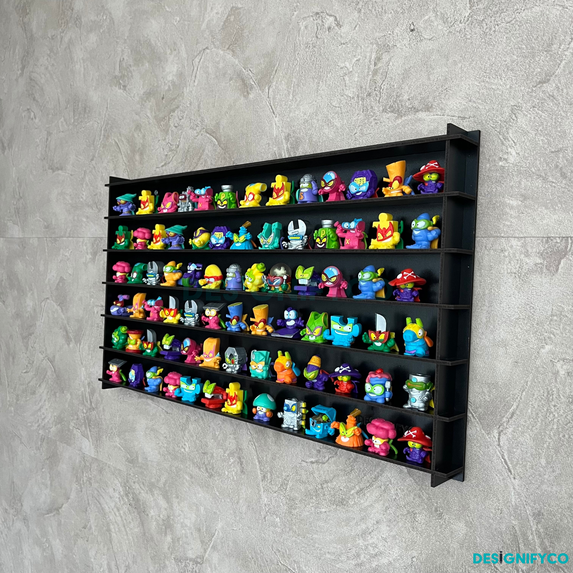 BLACK SuperThings Display Case
