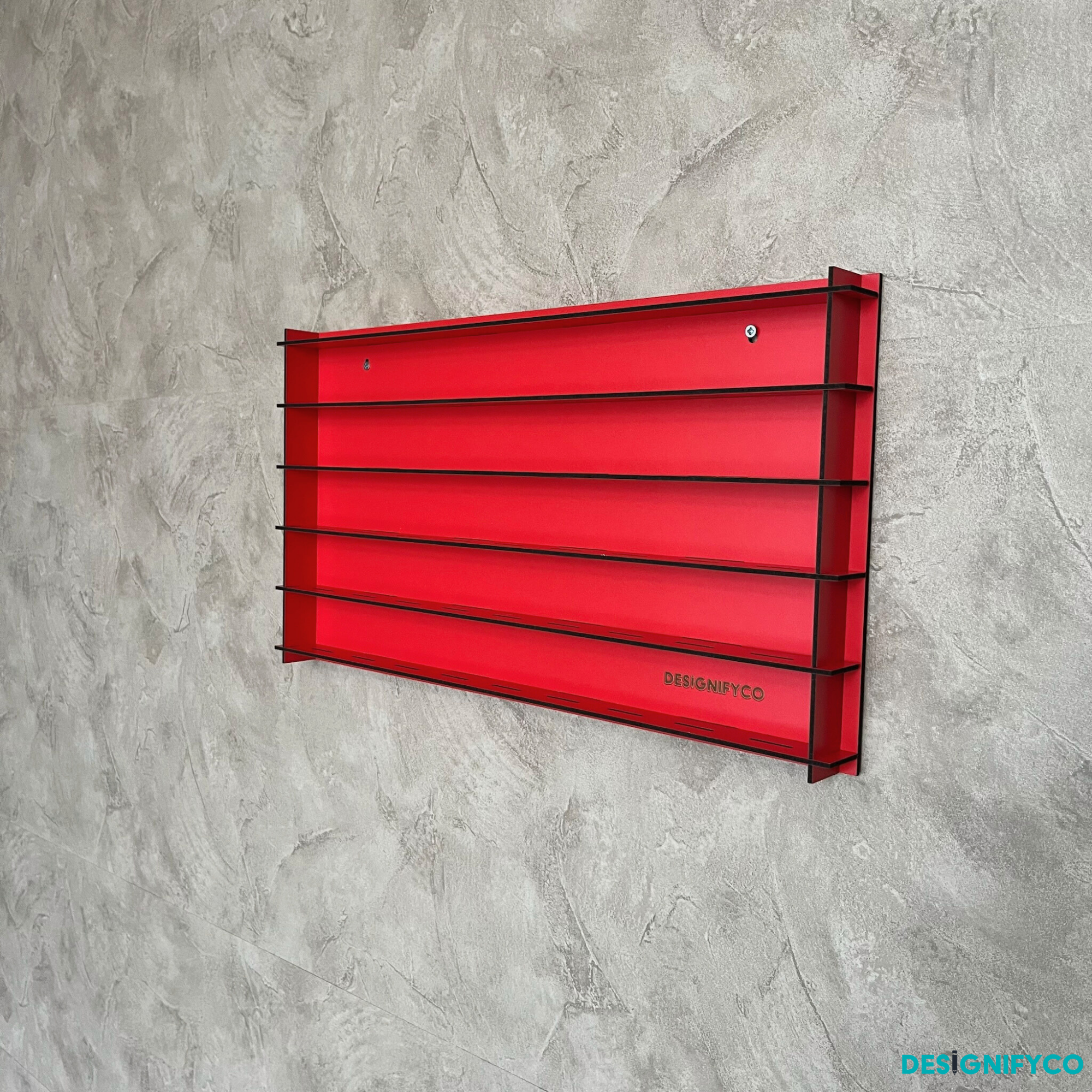 RED Casino Chips 45 Display Case