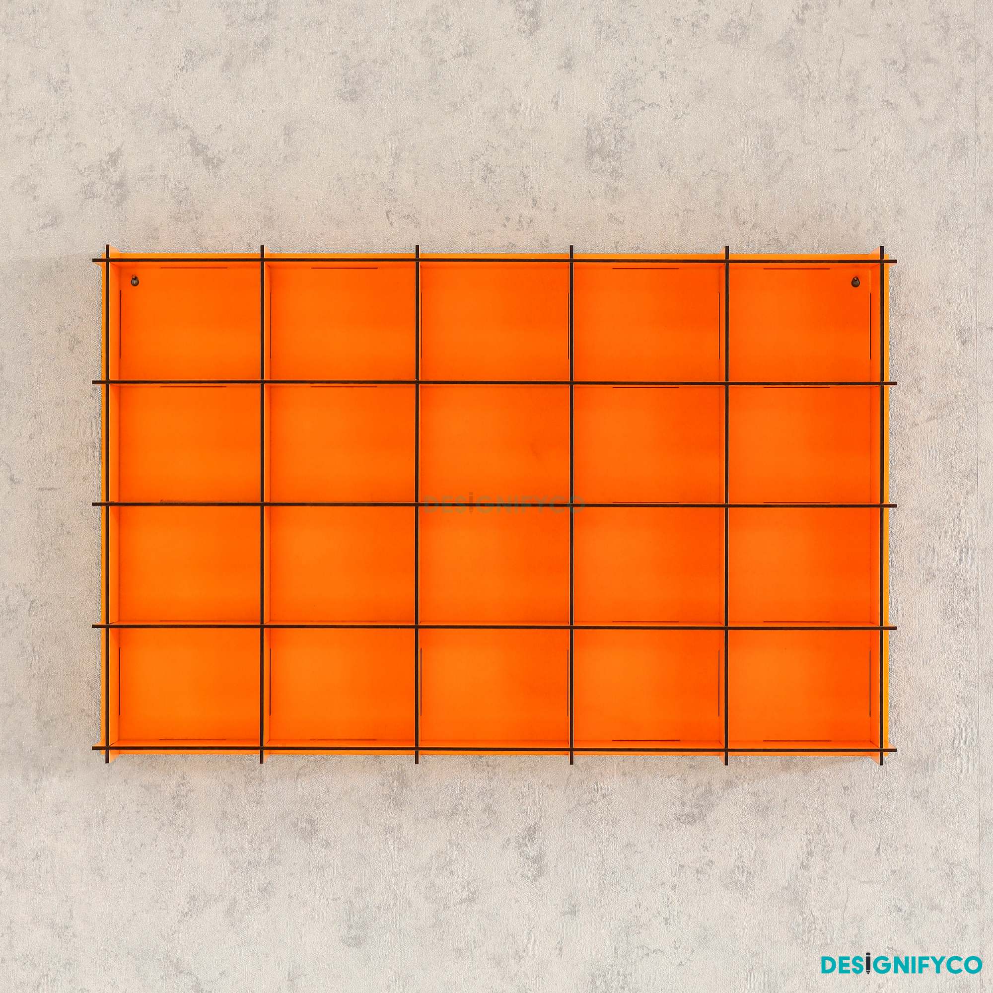 ORANGE Monster Car Display Case