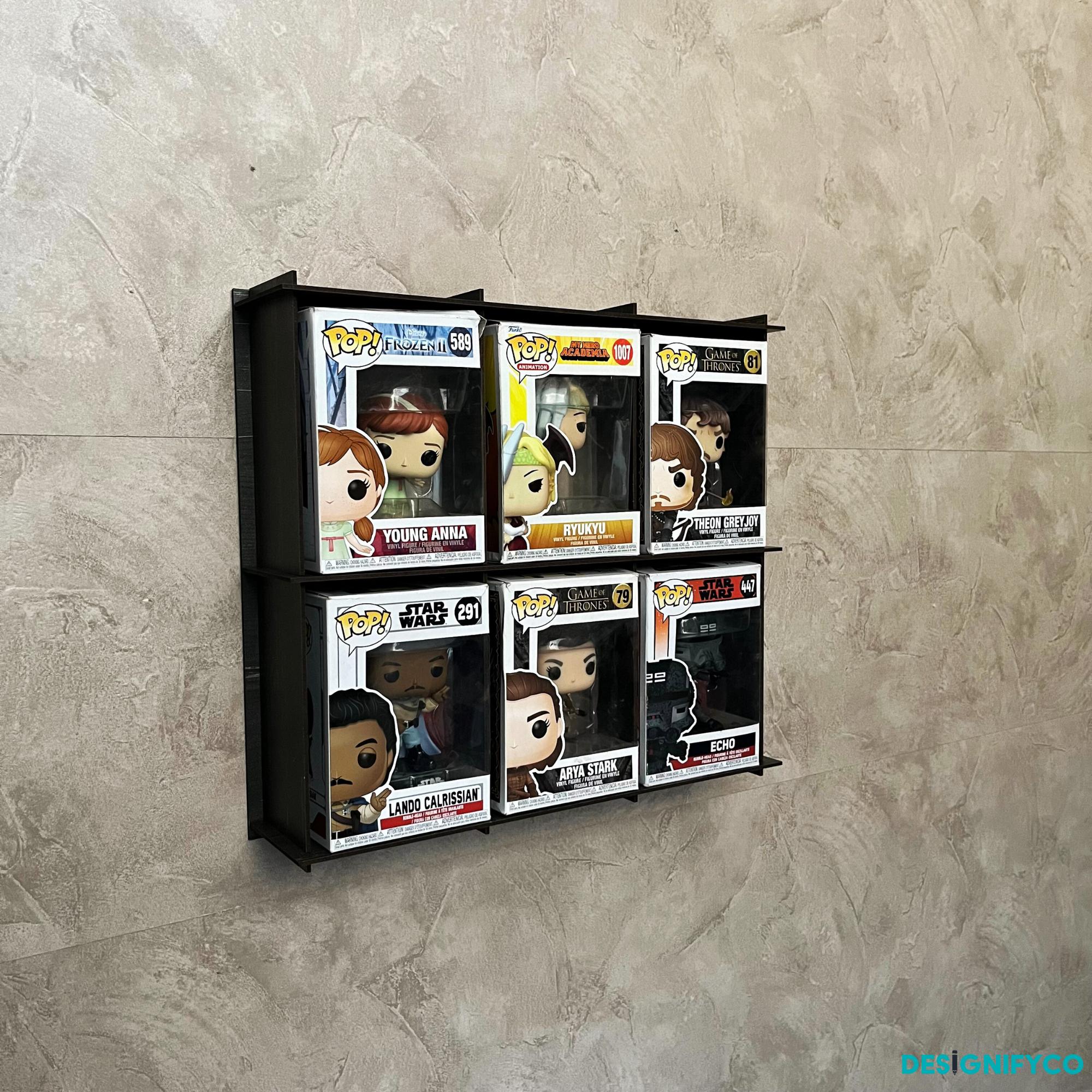 OLD BLACK Funko Pop Box Display Case