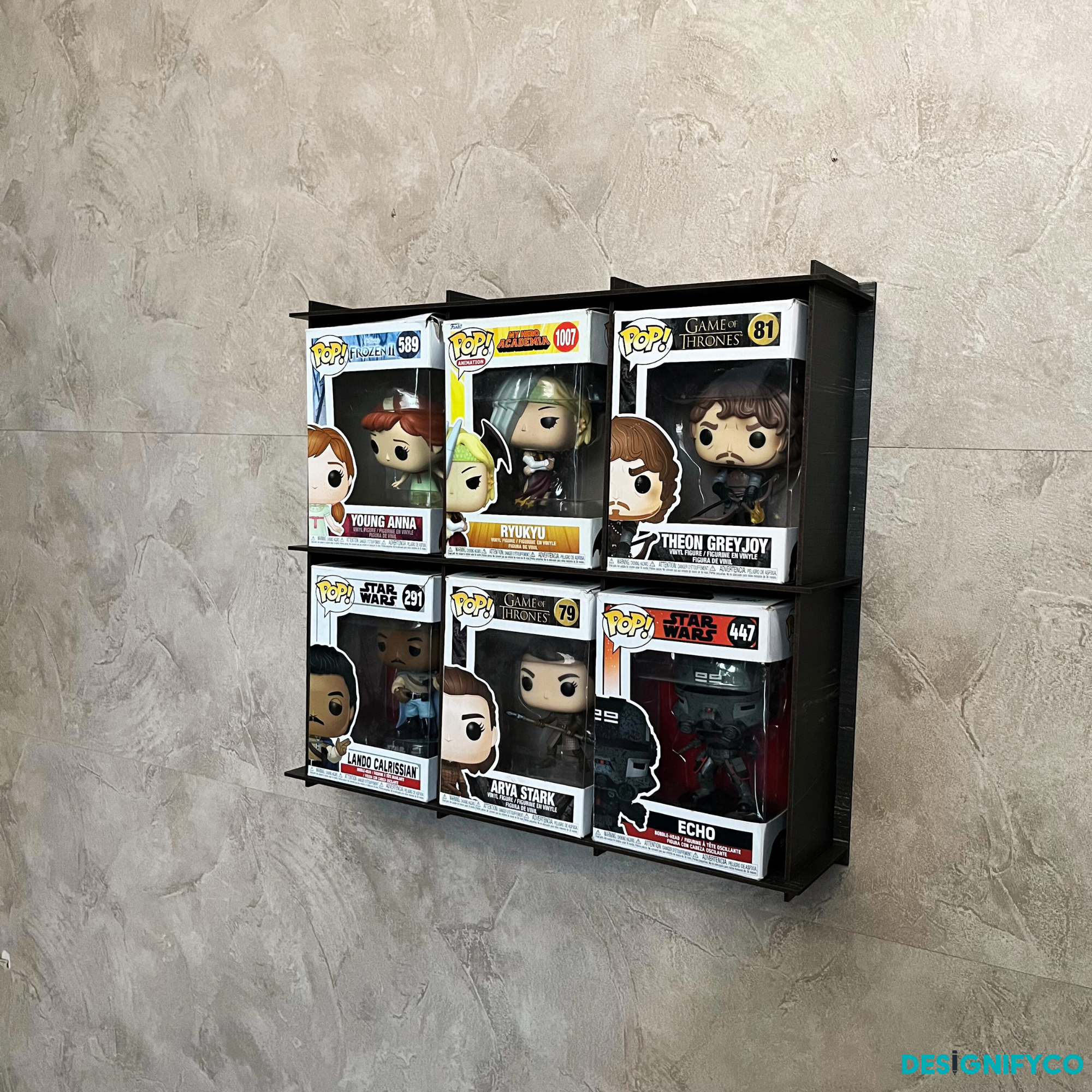 OLD BLACK Funko Pop Box Display Case