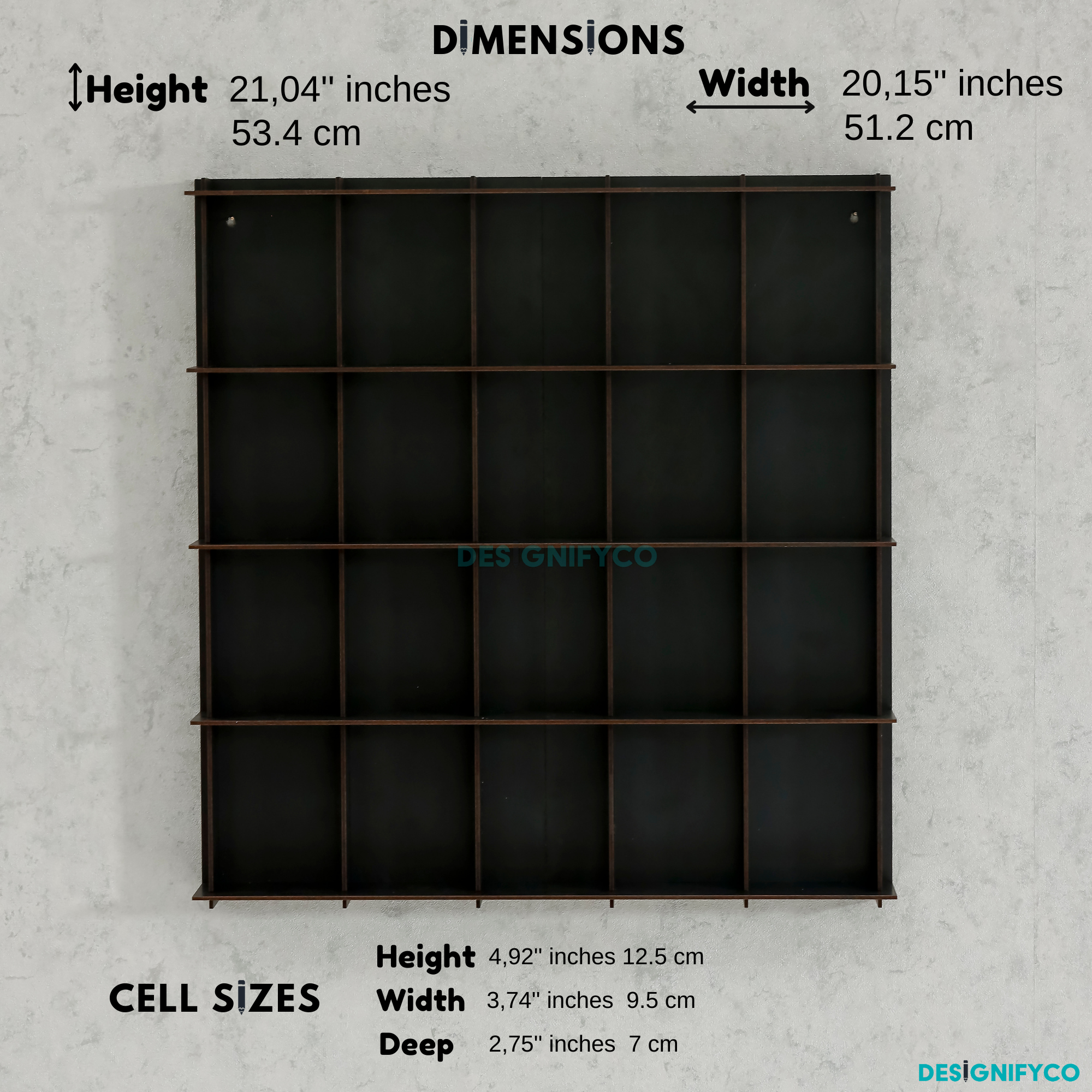 BLACK Funko Pop Display Case