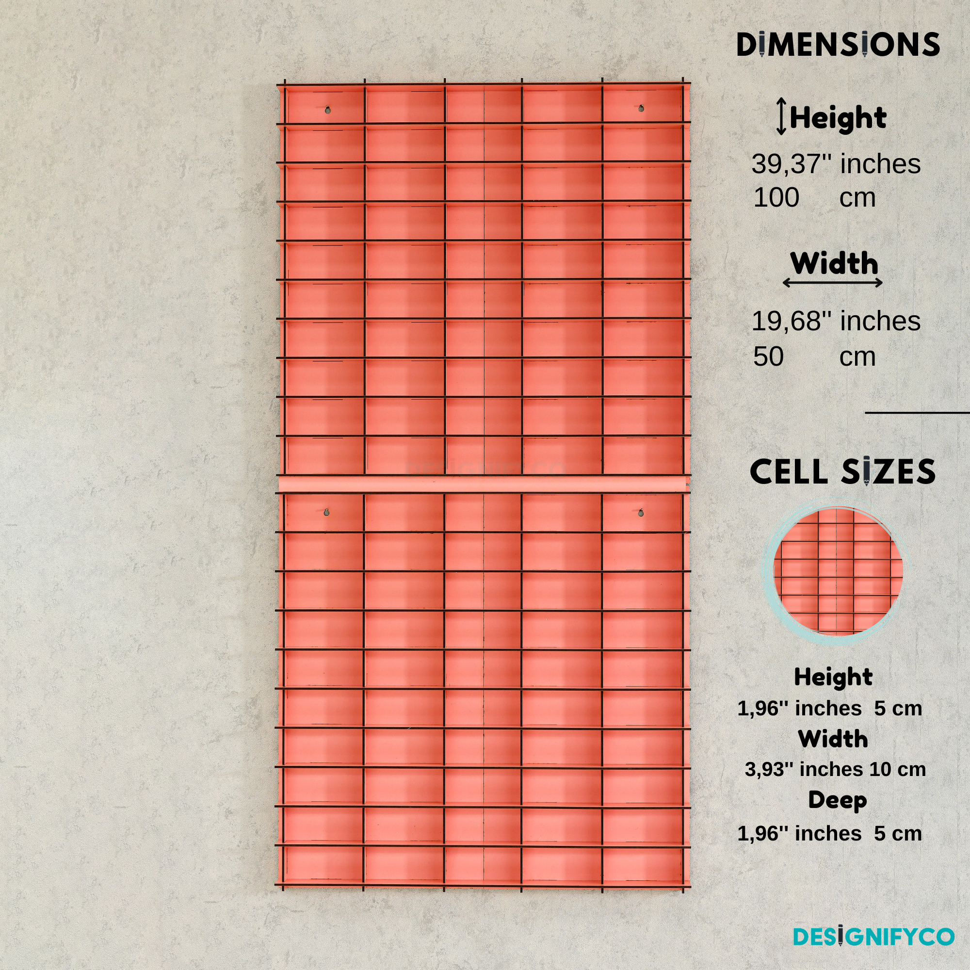 PINK Toy Car Display Case