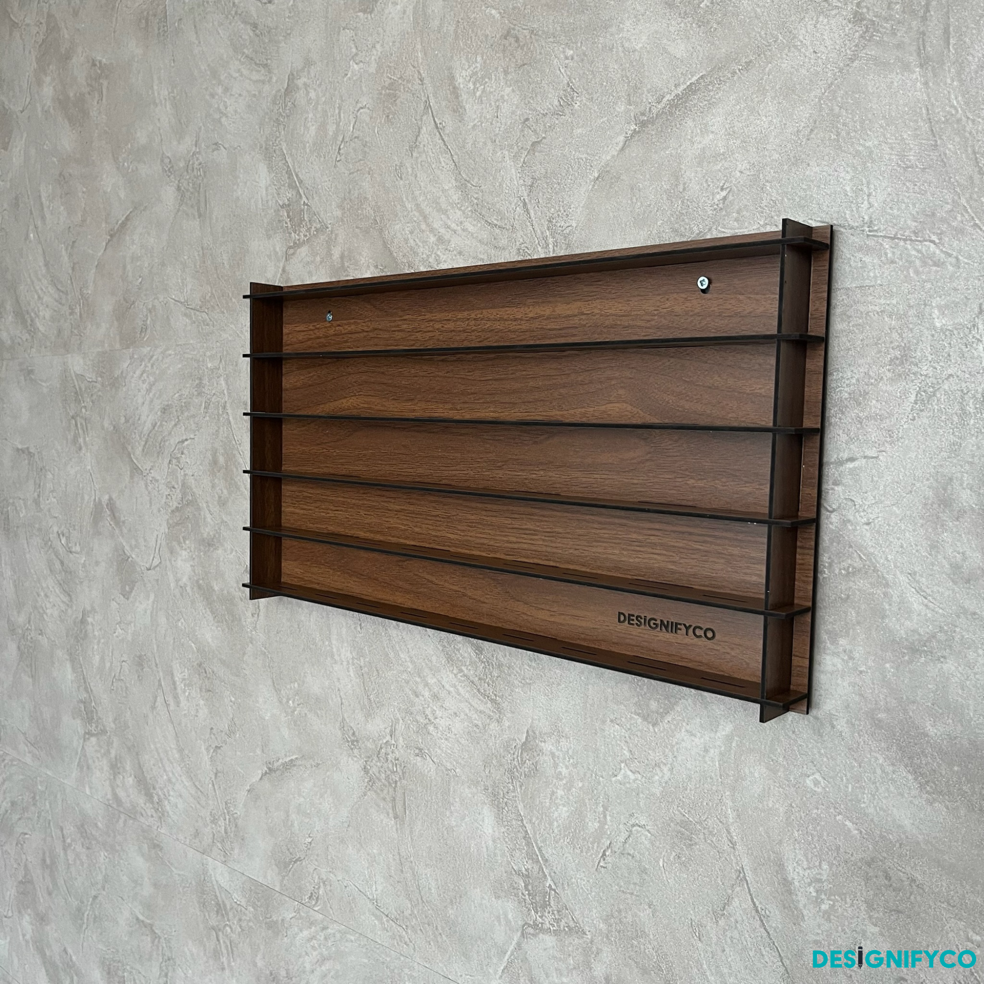 WALNUT Casino Chips 45 Display Case