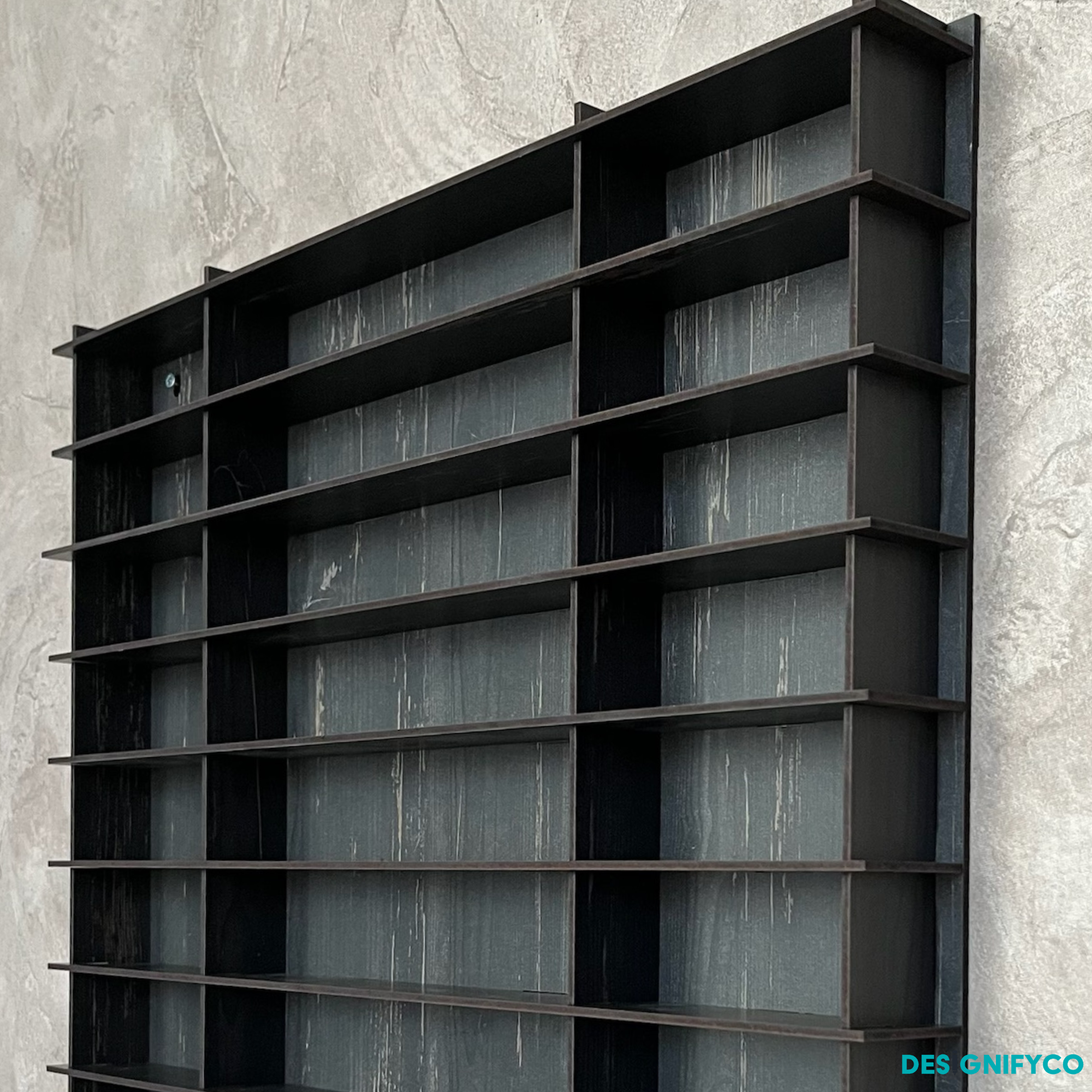 OLD BLACK NHL Mini Helmet 80 Display Case