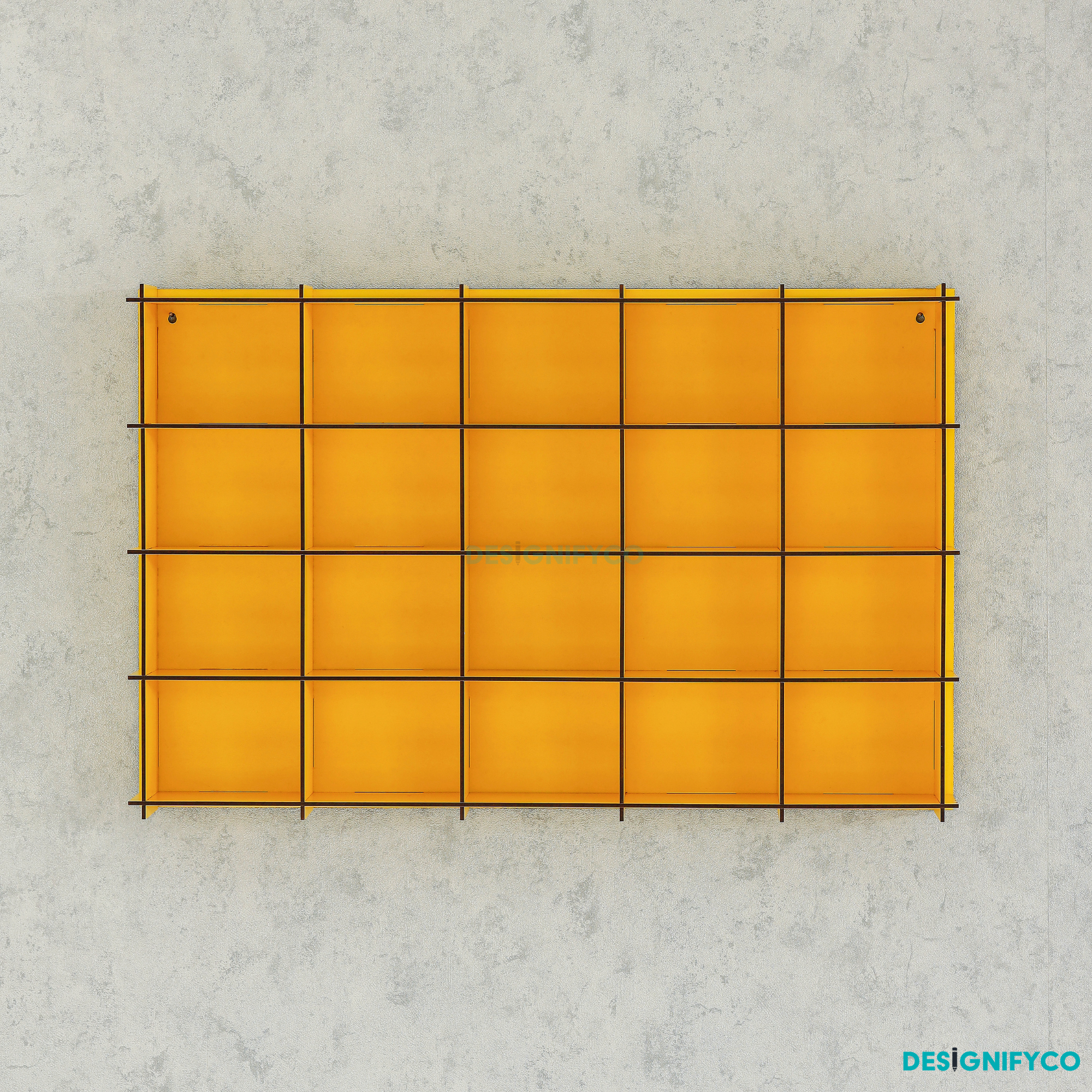 YELLOW Monster Car Display Case