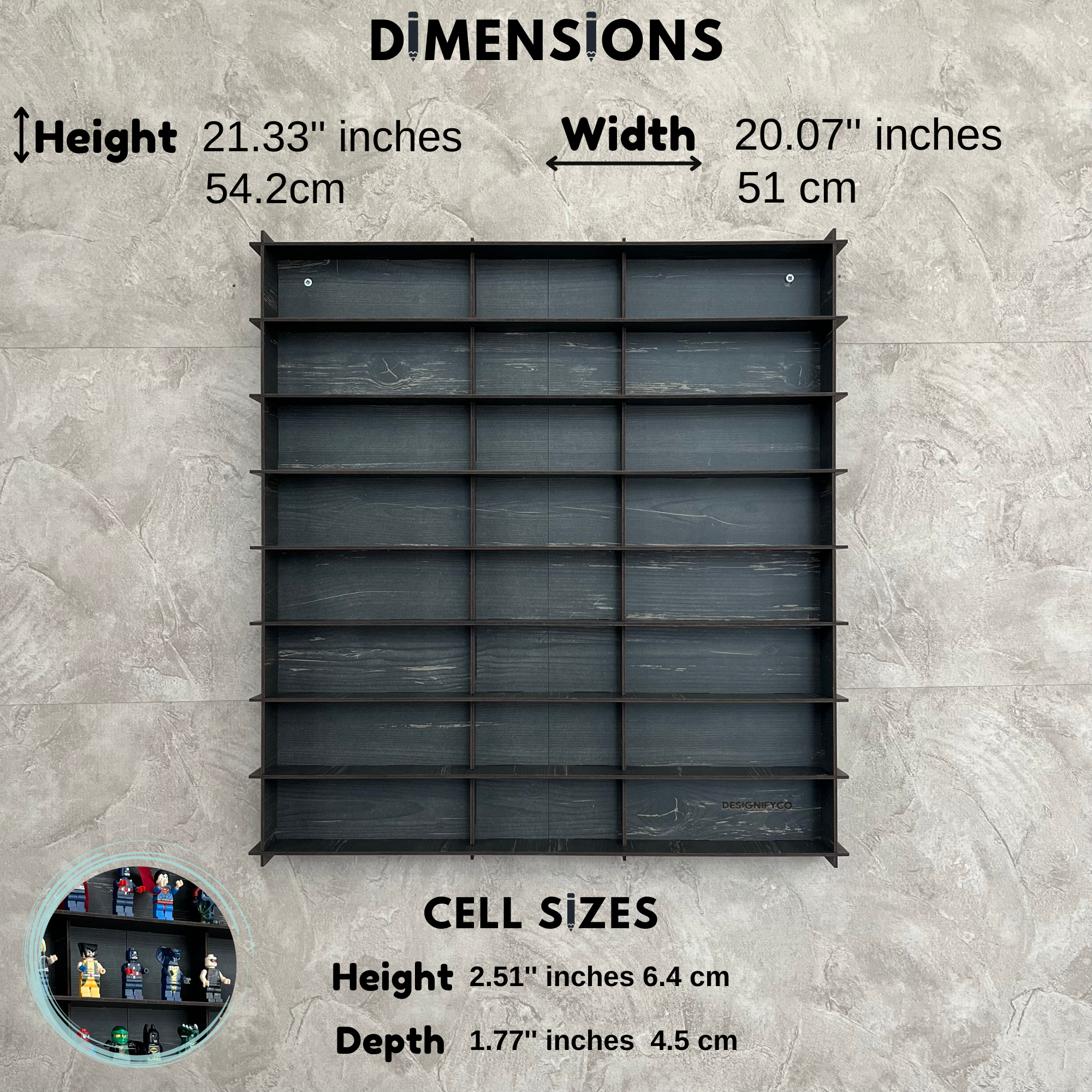 Minifigure Display Cases