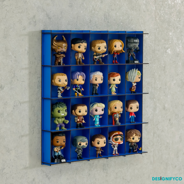 BLUE Funko Pop Display Case – Designifyco