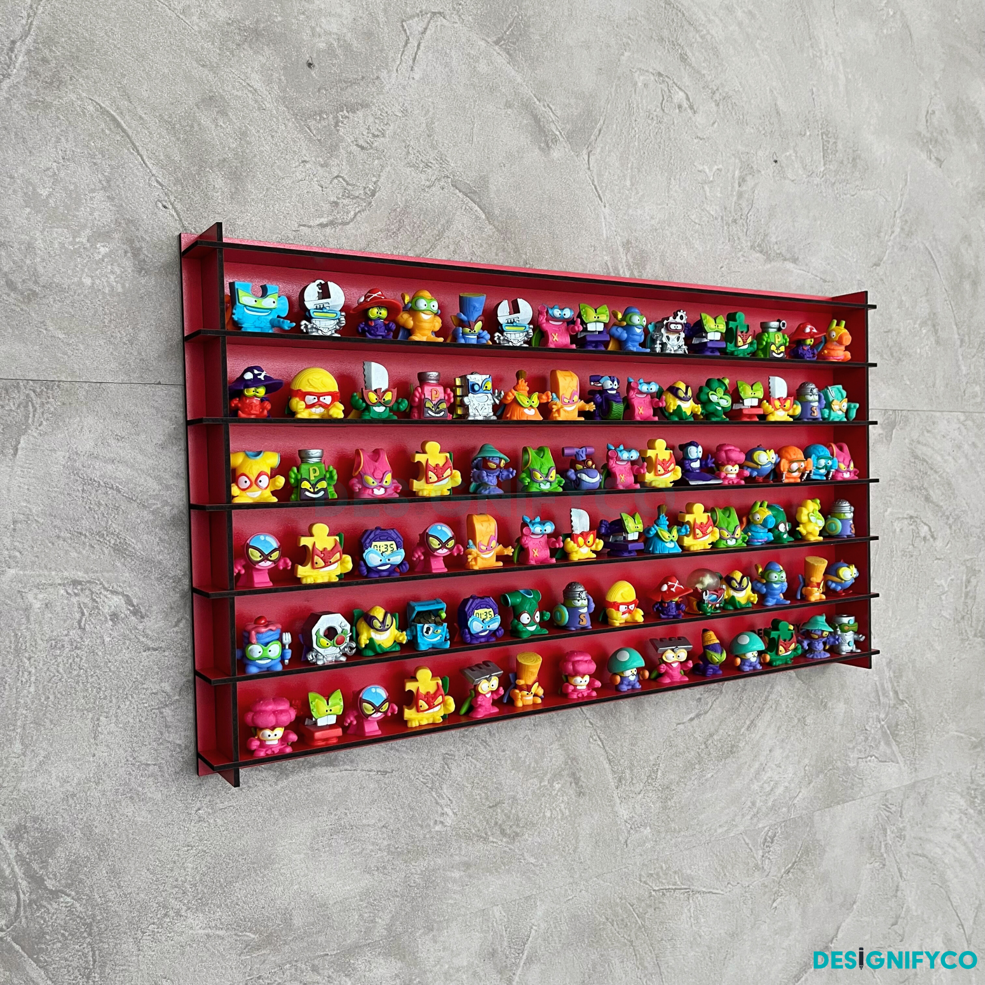 RED SuperThings Display Case