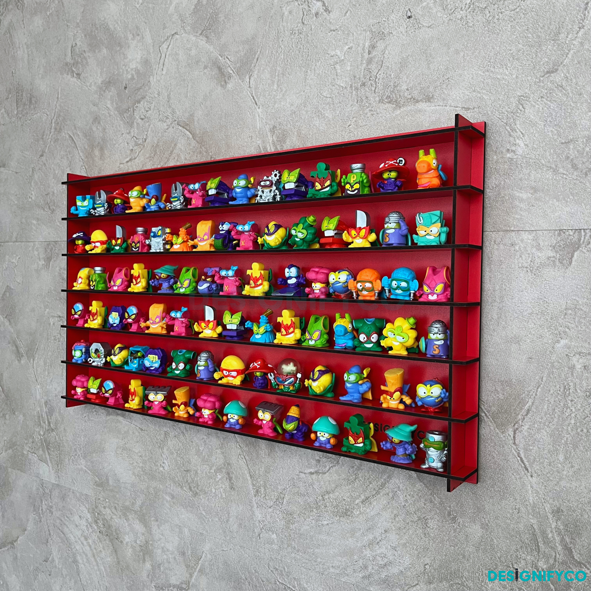RED SuperThings Display Case