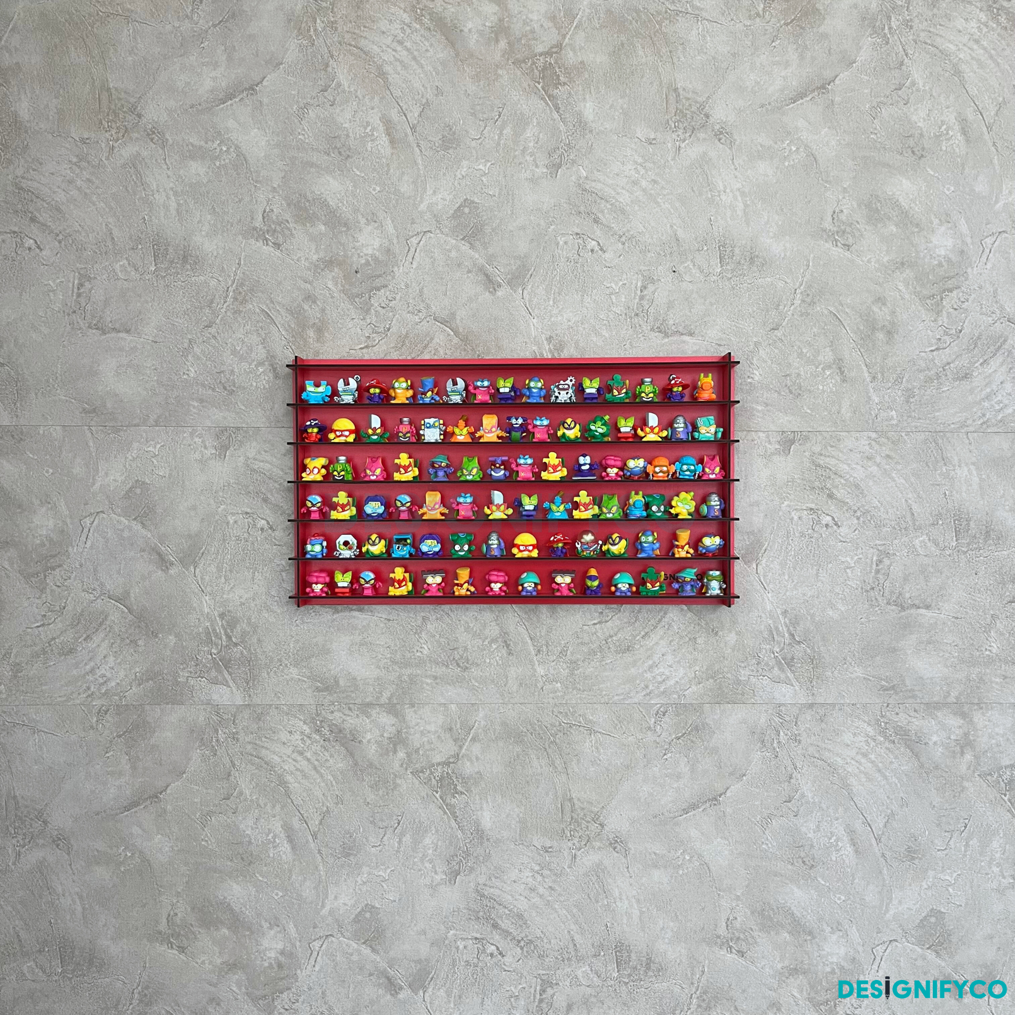 RED SuperThings Display Case