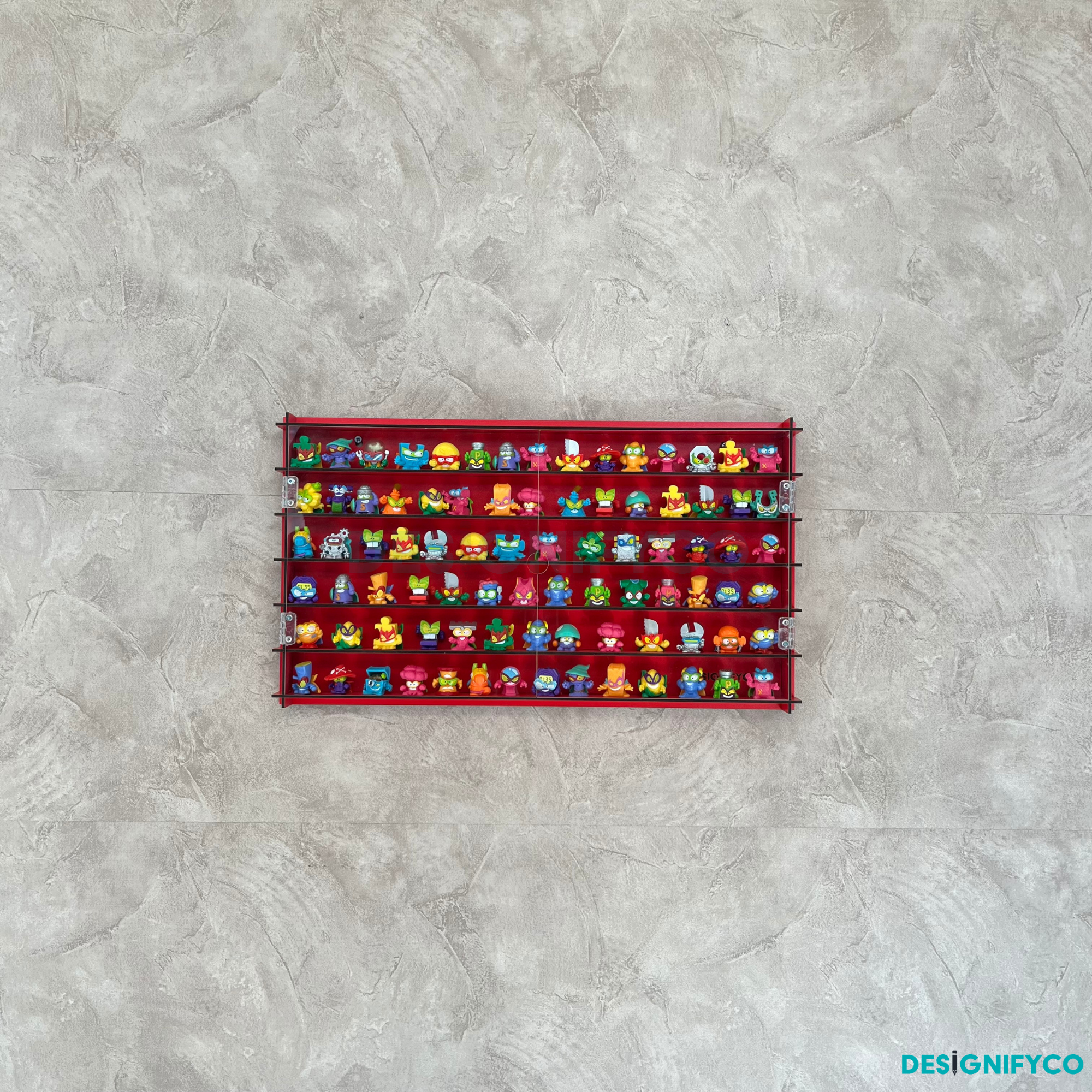 RED SuperThings Display Case