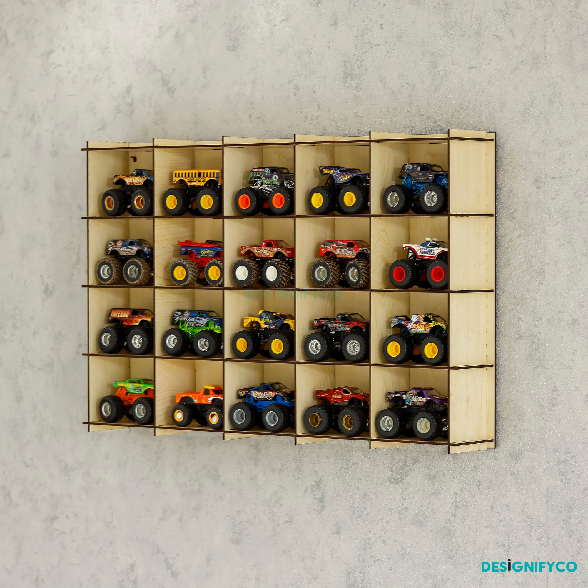 MAPLE Monster Car Display Case