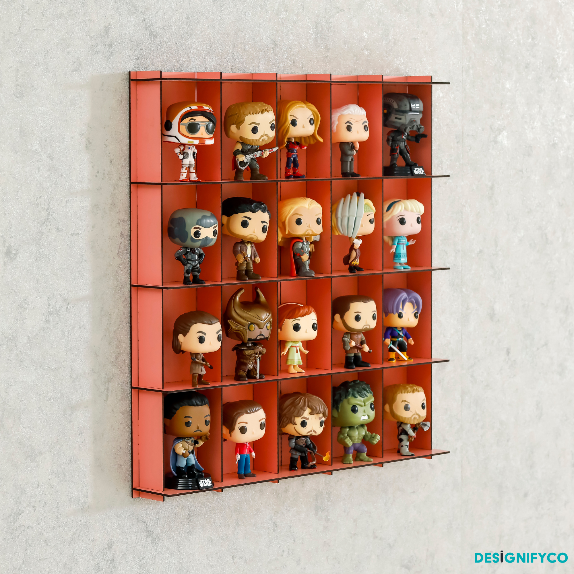 PINK Funko Pop Display Case