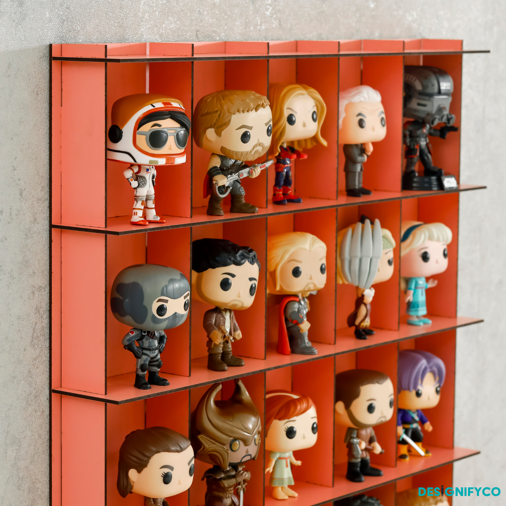 PINK Funko Pop Display Case