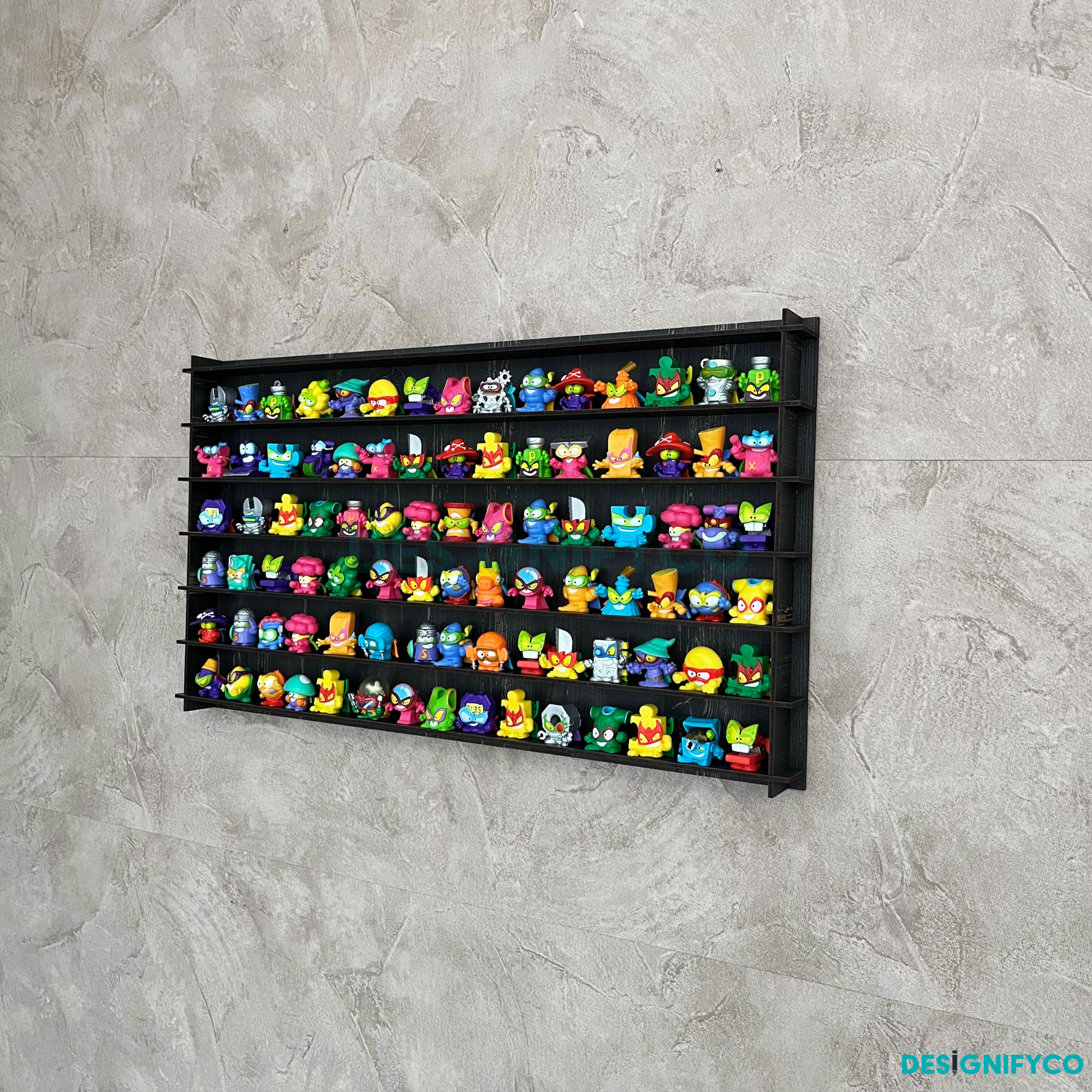 OLD BLACK SuperThings Display Case