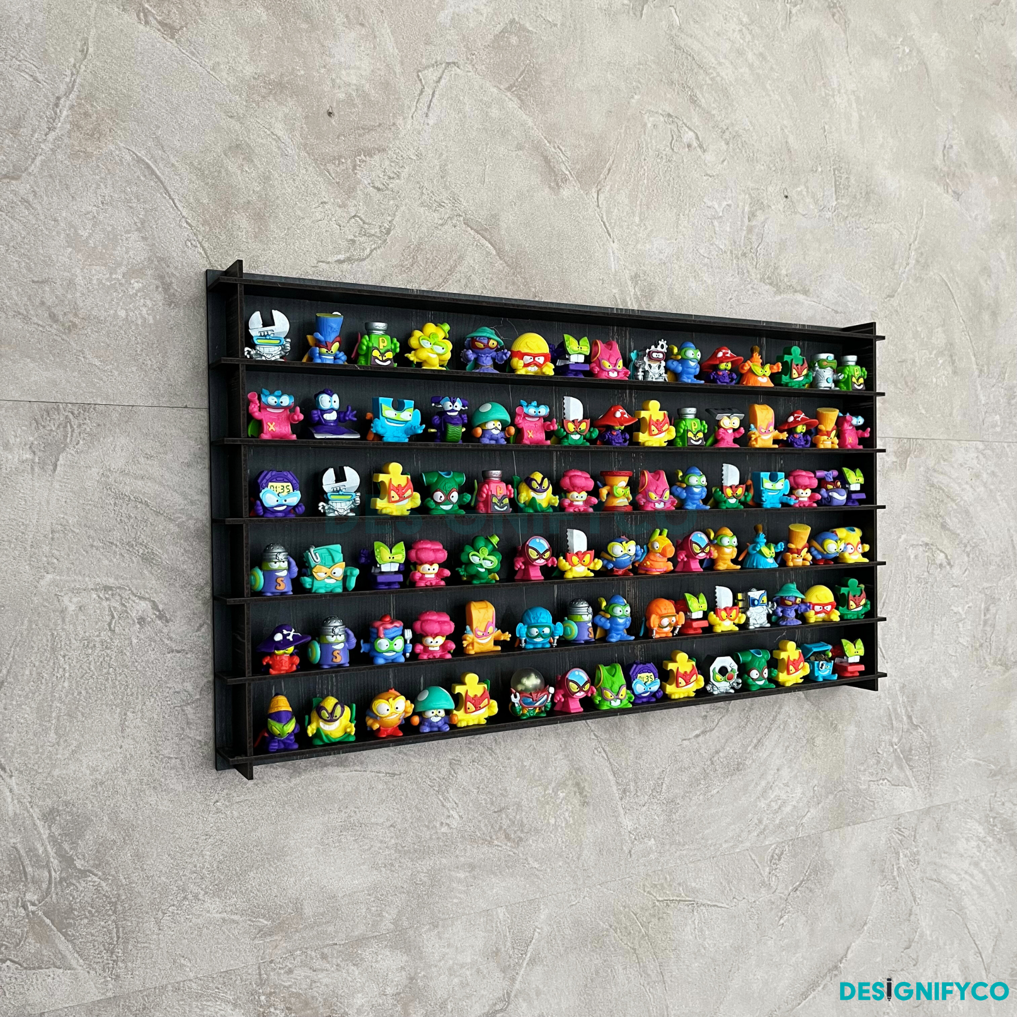 OLD BLACK SuperThings Display Case