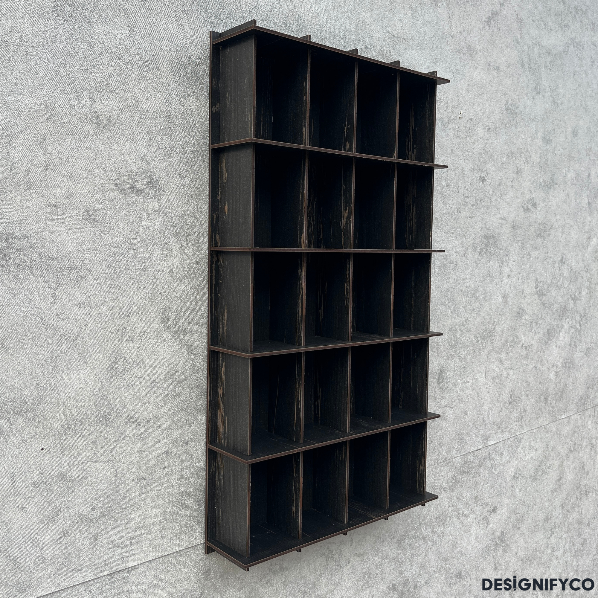 OLD BLACK Shot Glass Display Case