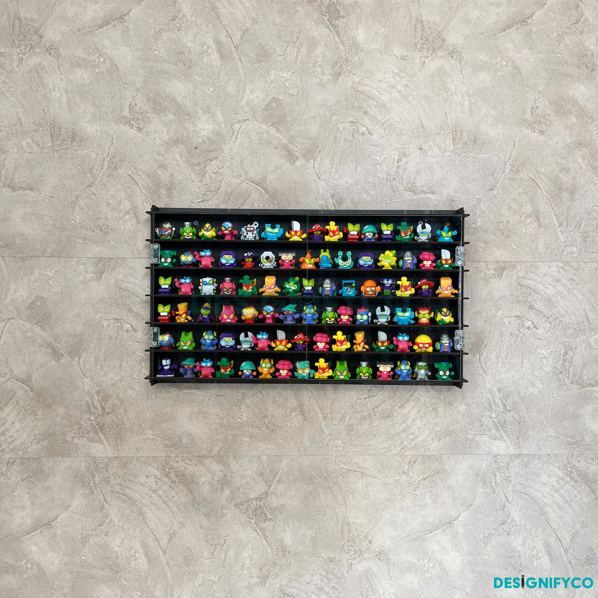 OLD BLACK SuperThings Display Case