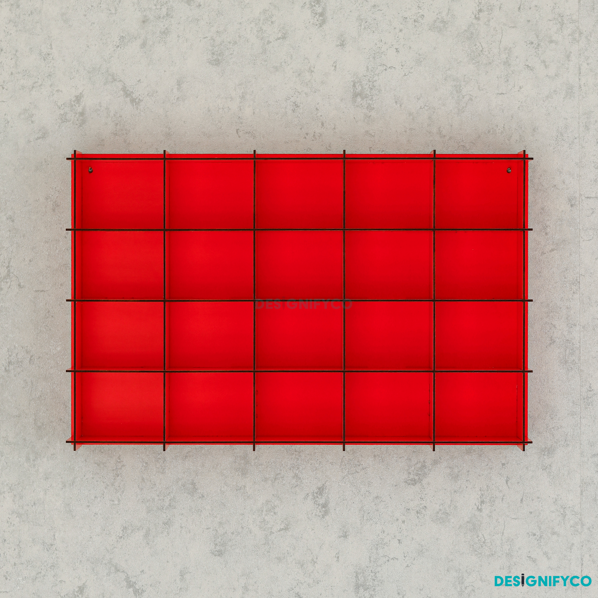 RED Monster Car Display Case