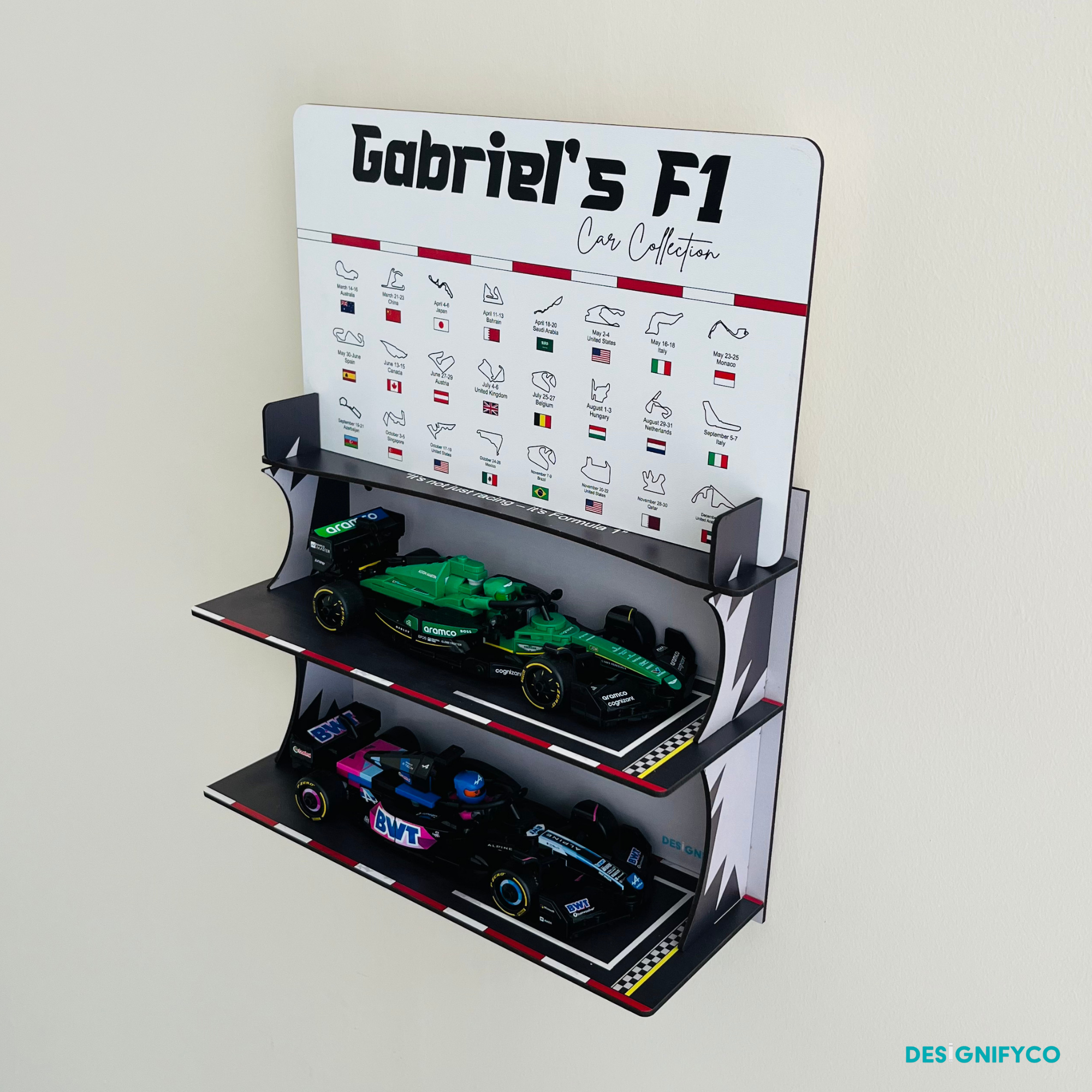 F1 Speed Champions Display Case