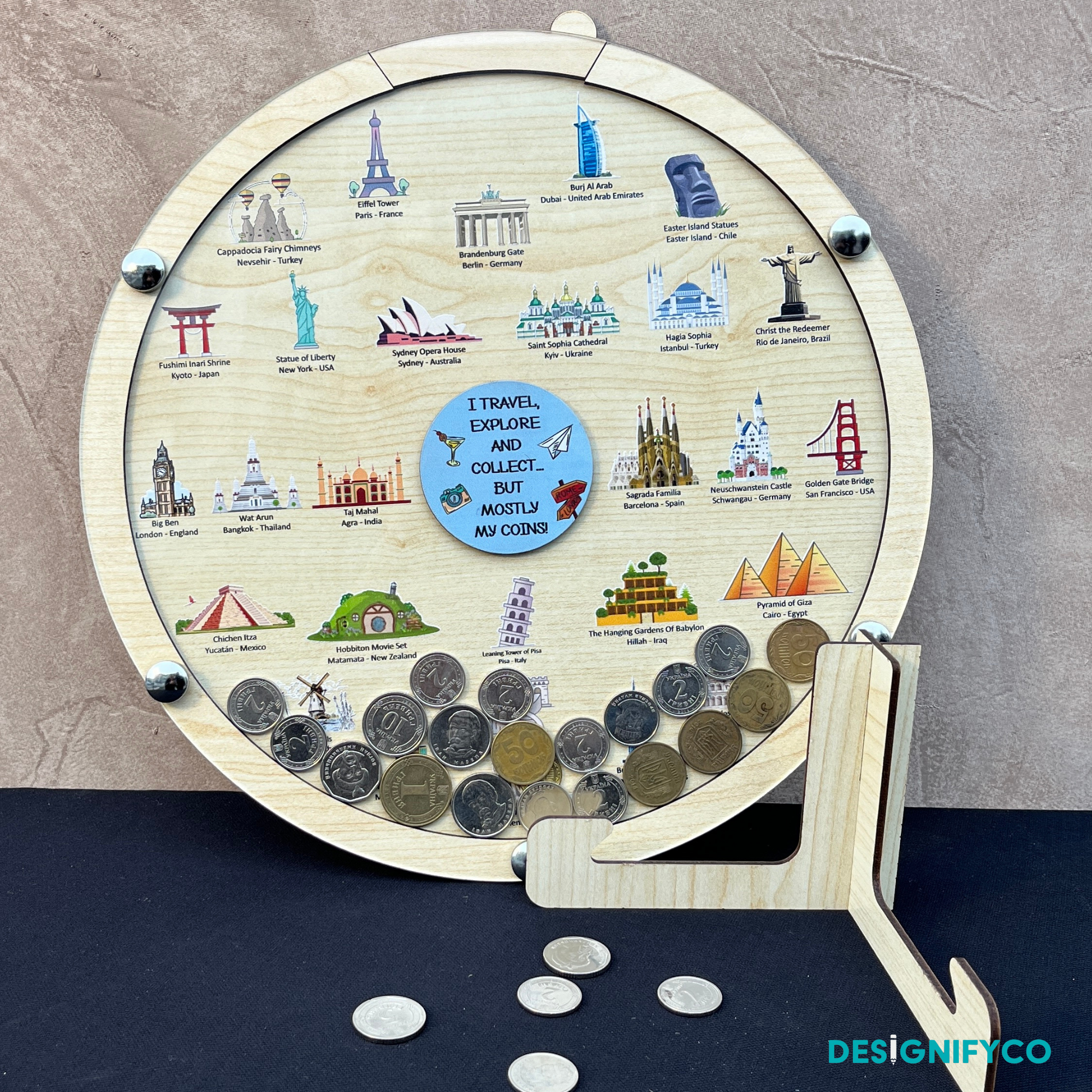 Travel Coin Holder