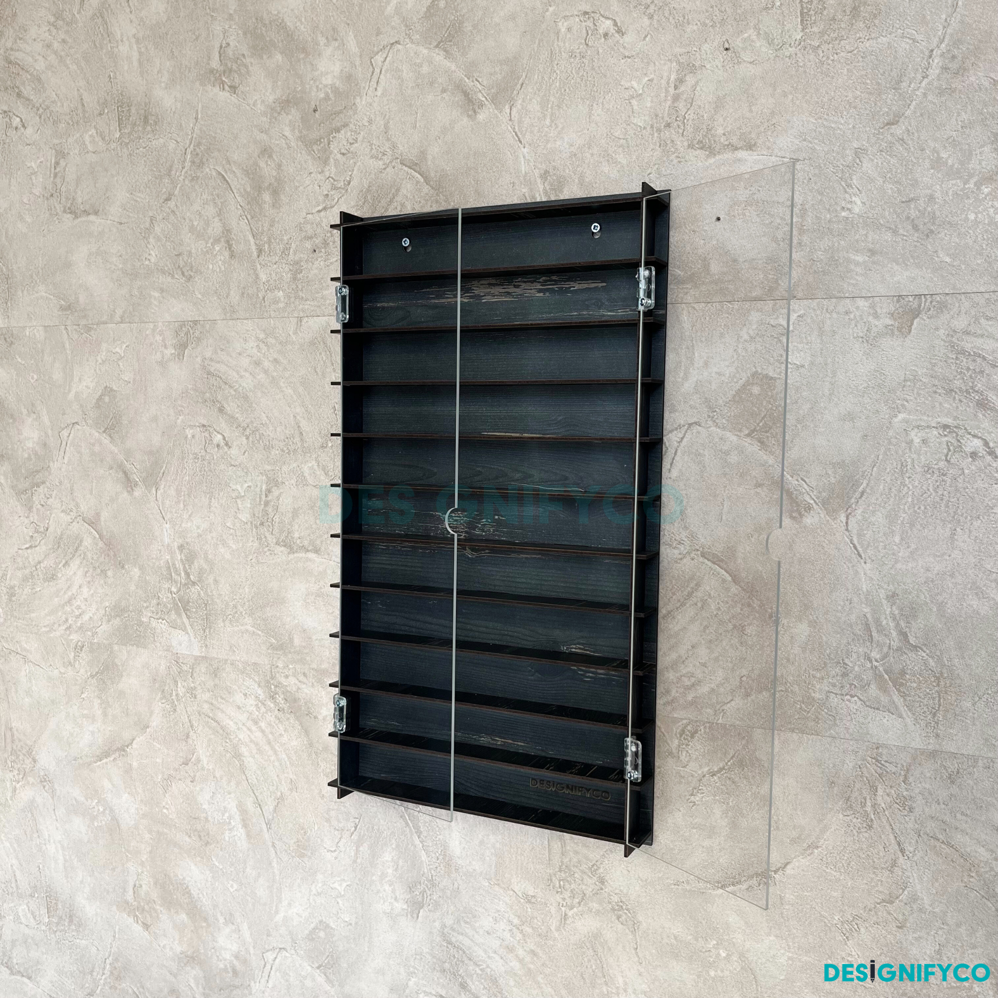 OLD BLACK SuperThings Display Case