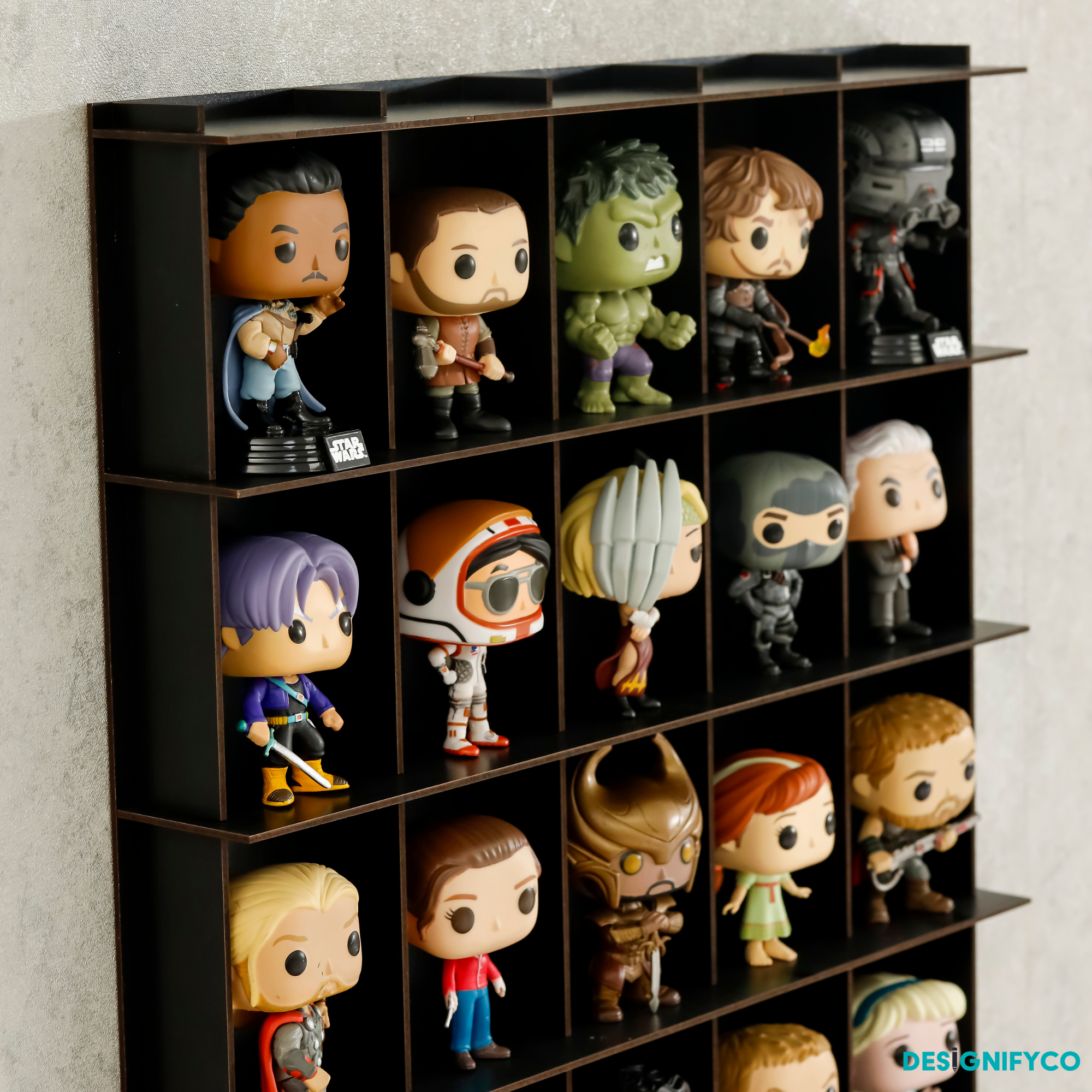 BLACK Funko Pop Display Case