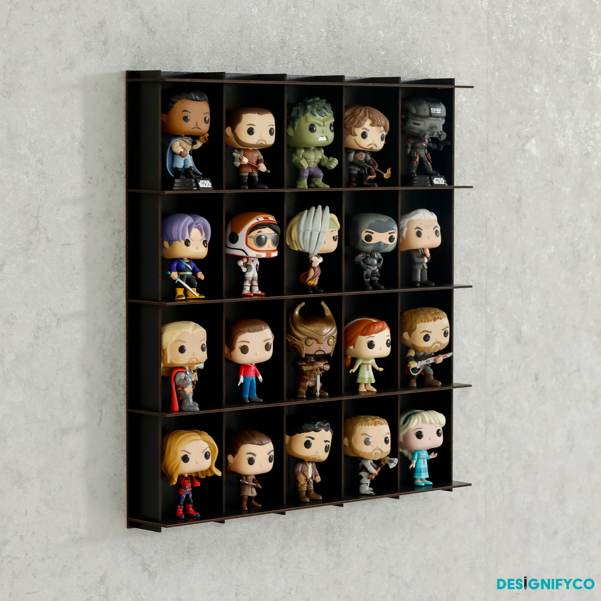 BLACK Funko Pop Display Case