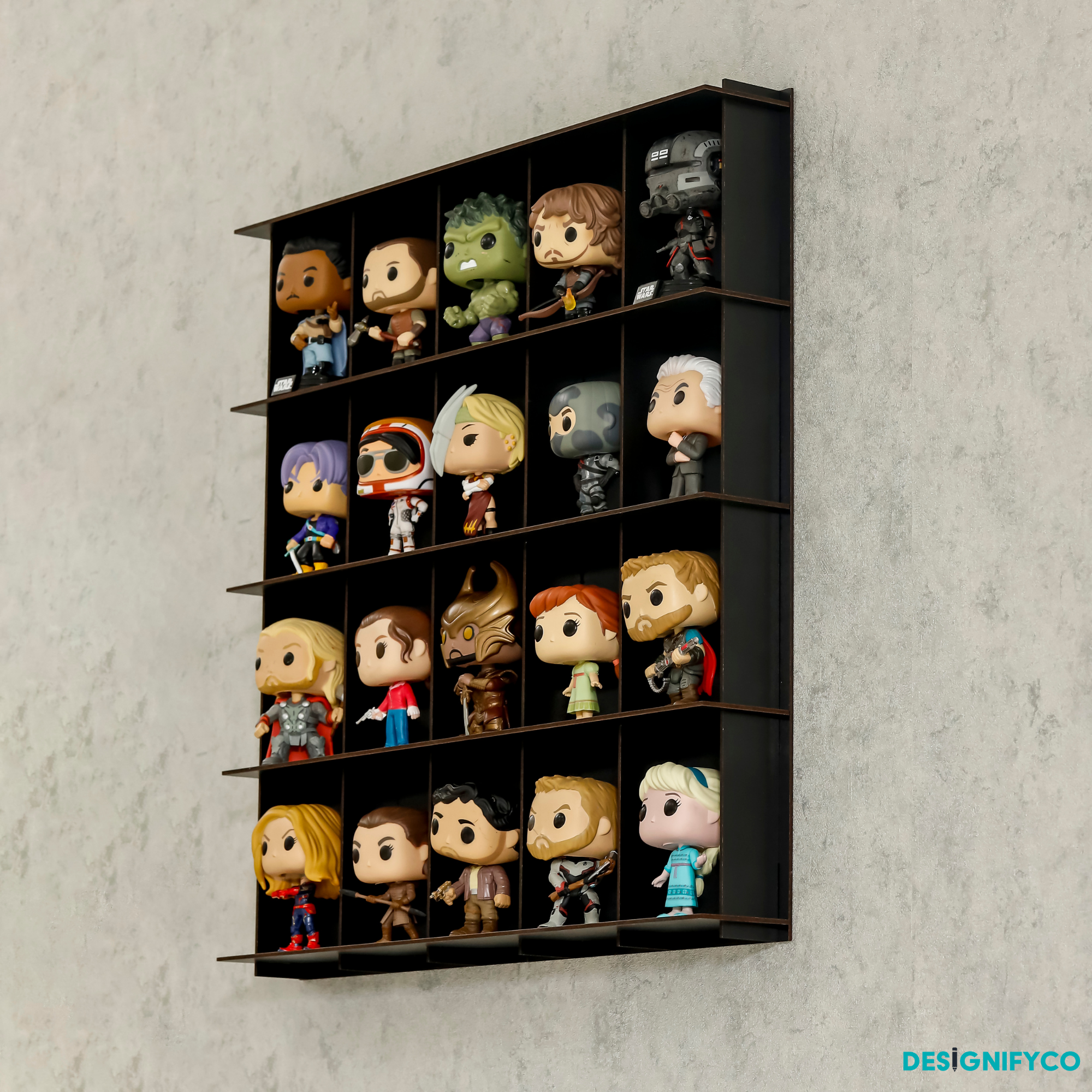BLACK Funko Pop Display Case