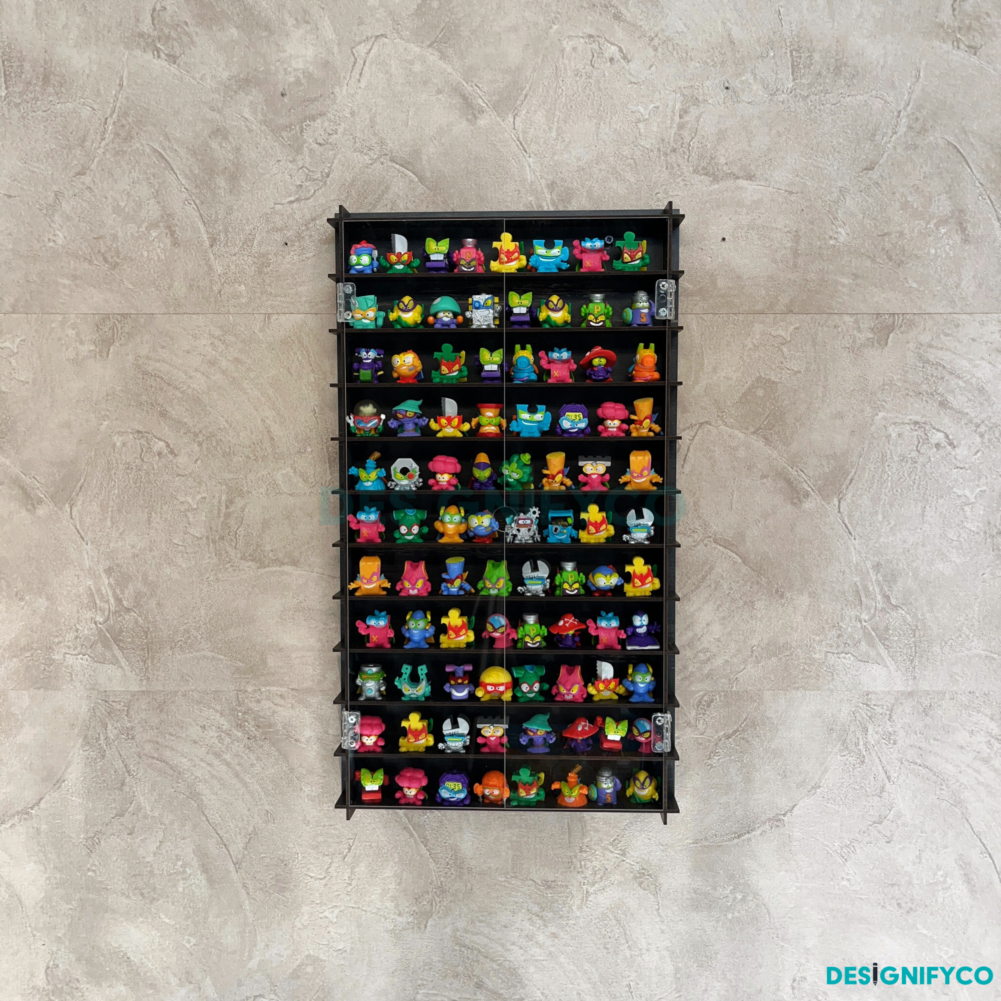 OLD BLACK SuperThings Display Case