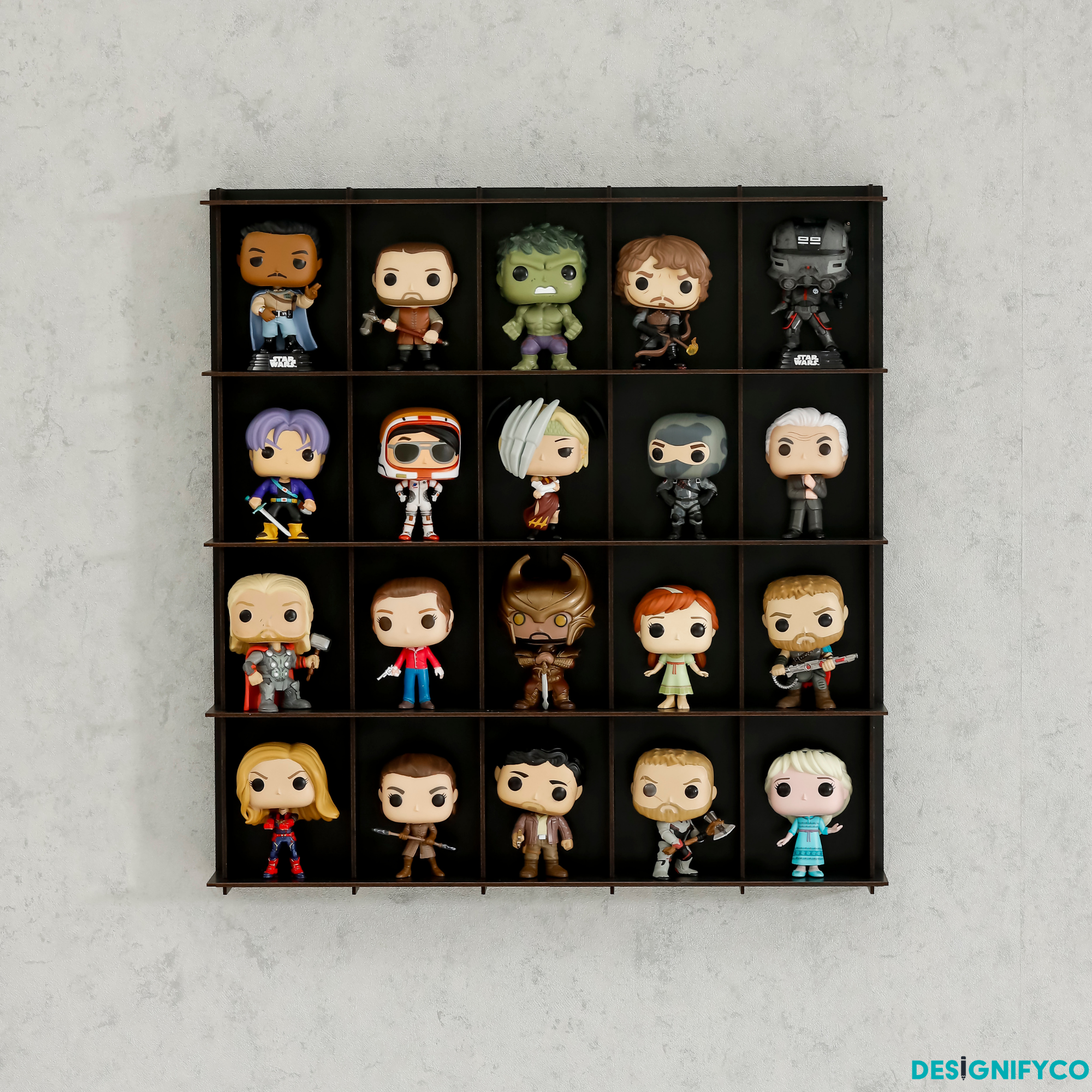 BLACK Funko Pop Display Case