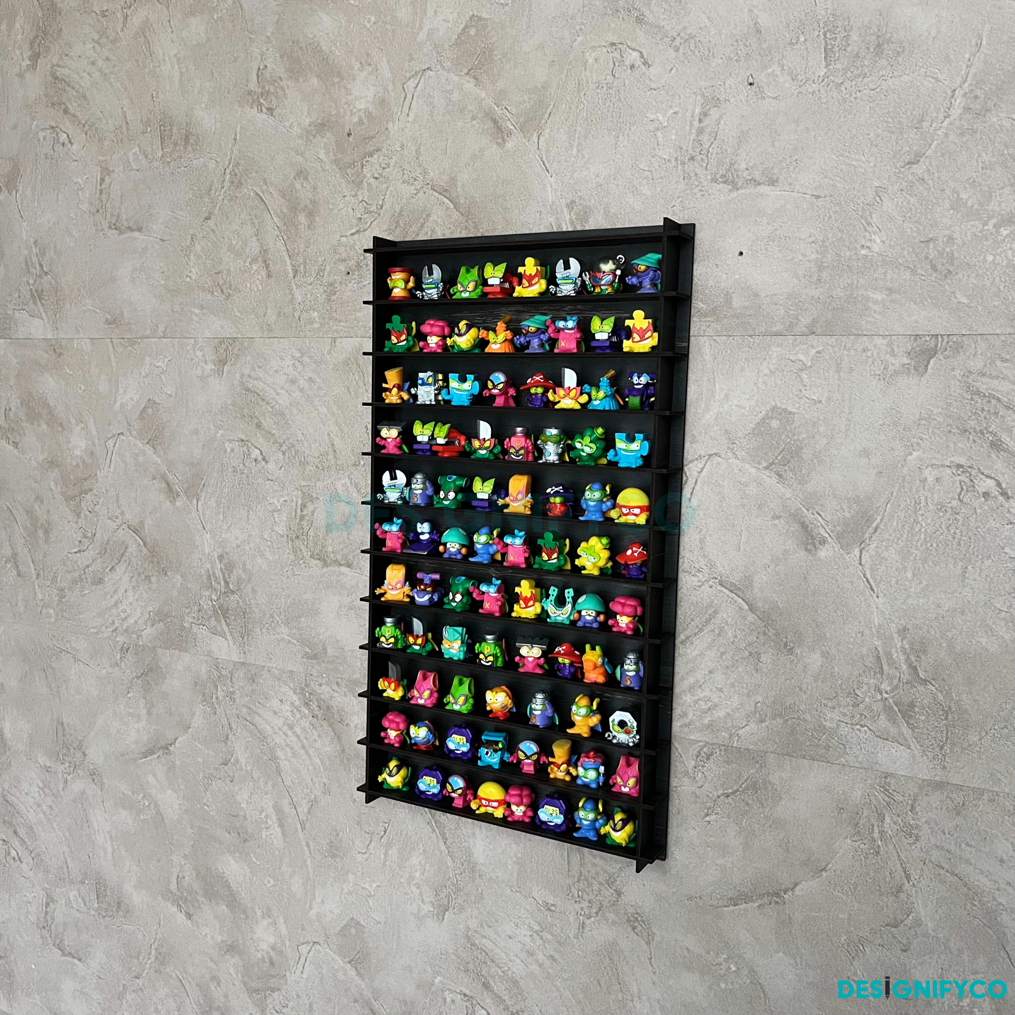 OLD BLACK SuperThings Display Case