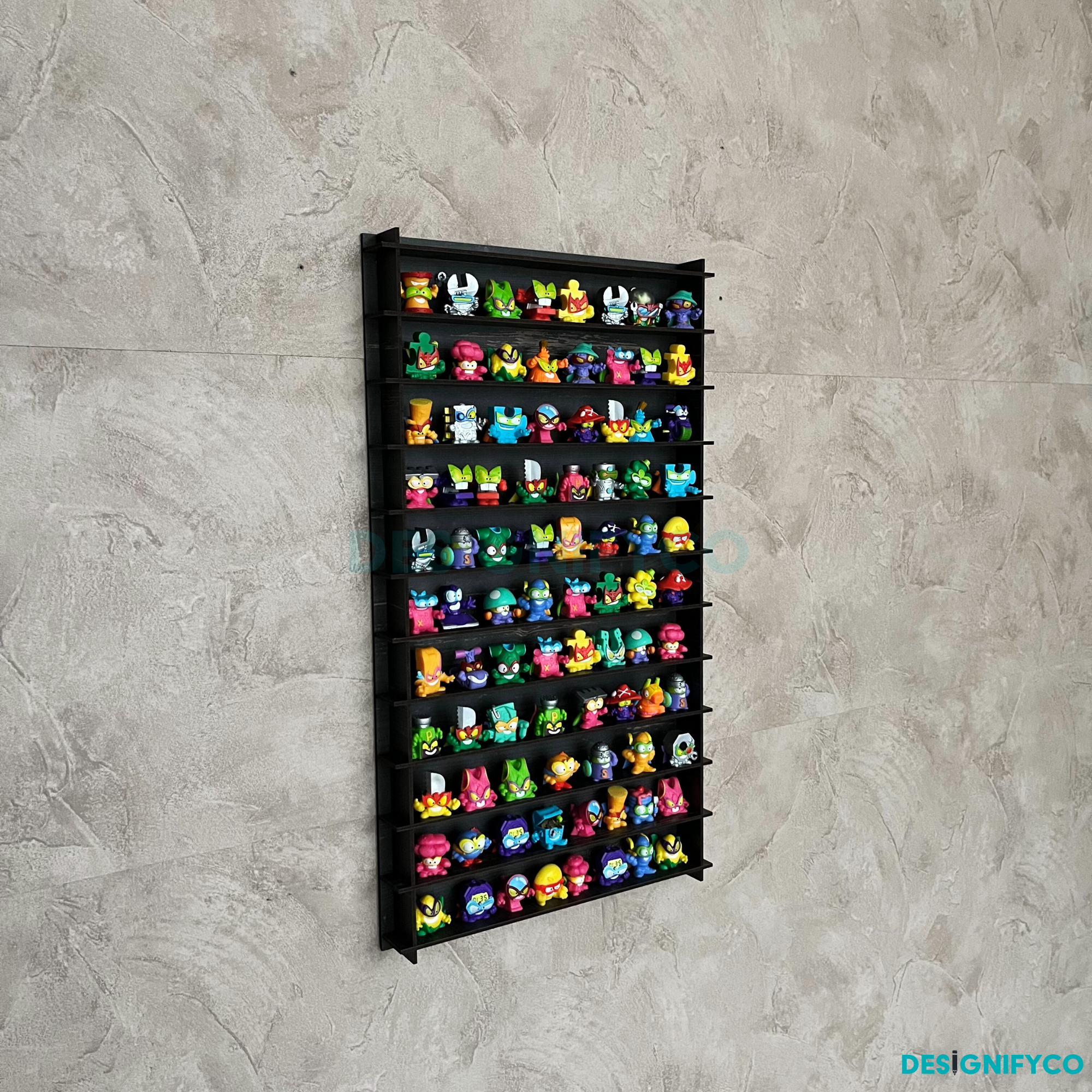 OLD BLACK SuperThings Display Case