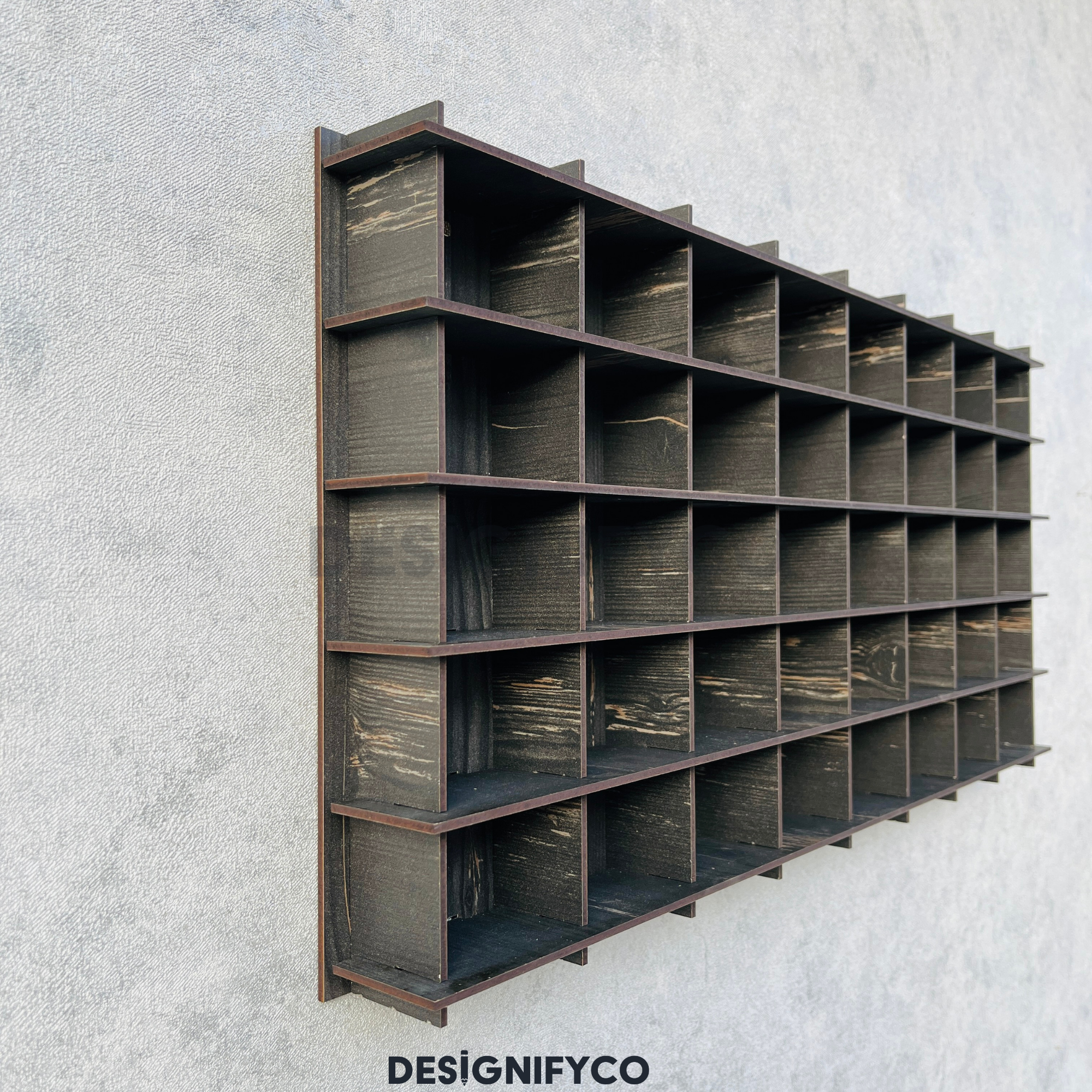 OLD BLACK NHL Mini Helmet 40 Display Case