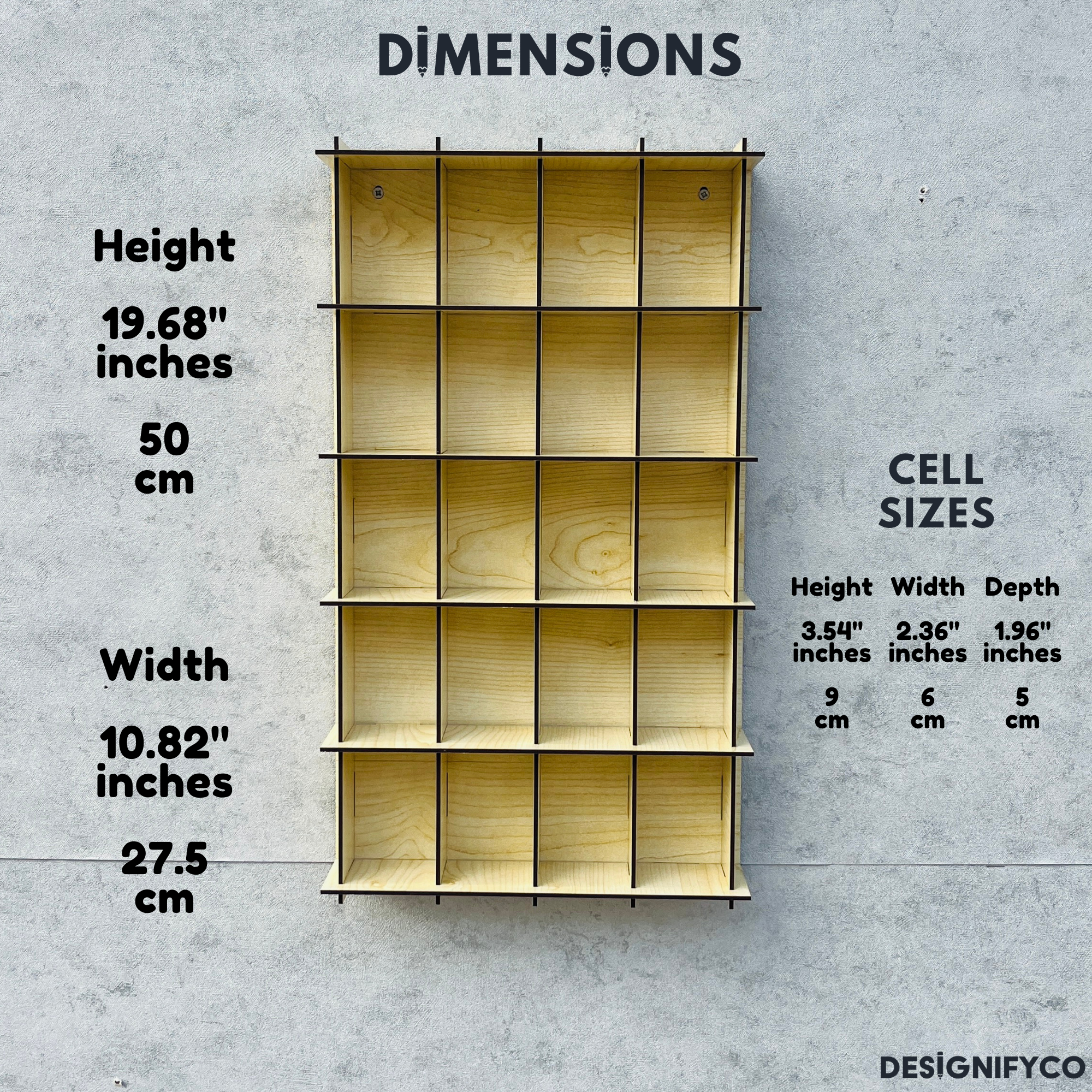 MAPLE Shot Glass Display Case