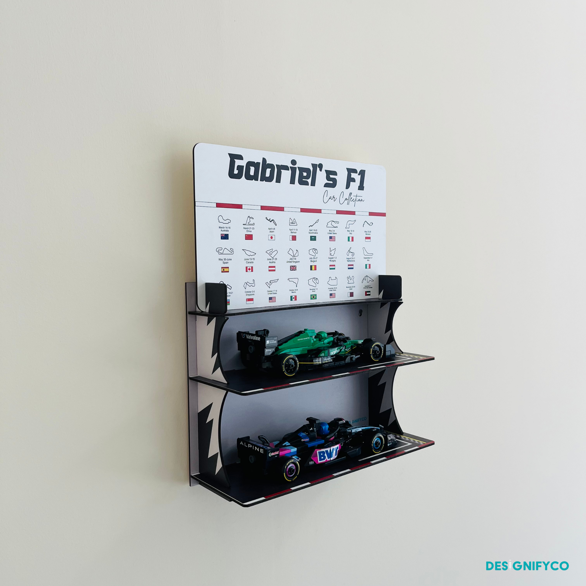 F1 Speed Champions Display Case