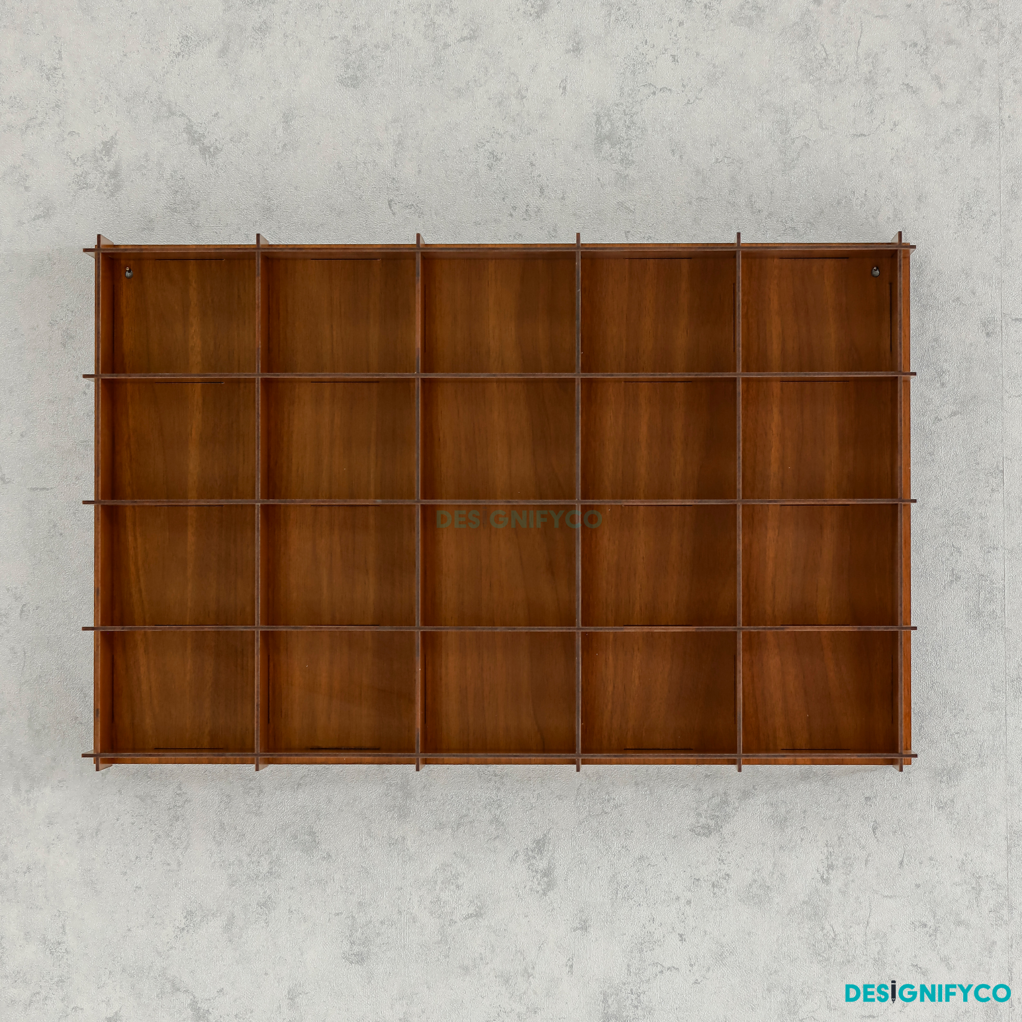 WALNUT Monster Car Display Case