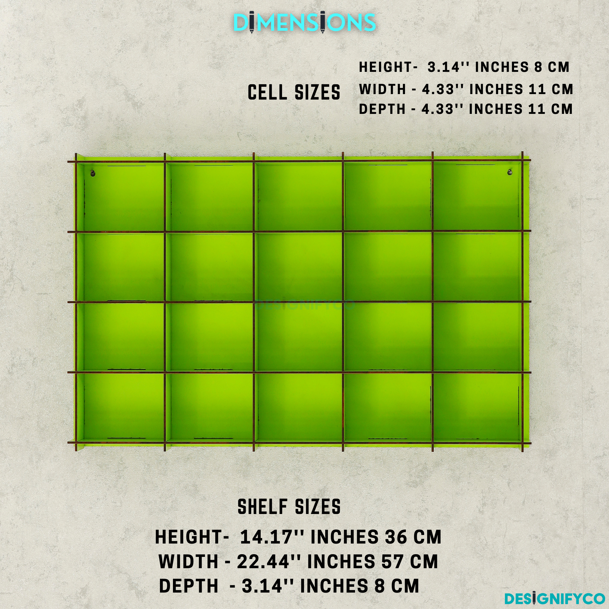 Green Monster Car Display Case