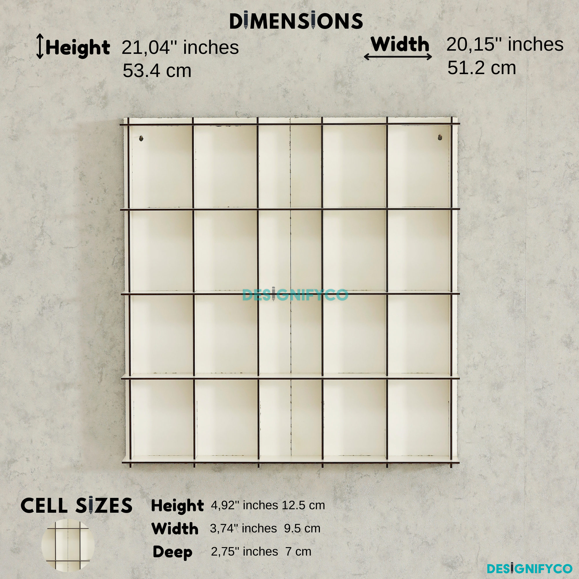 WHITE Funko Pop Display Case