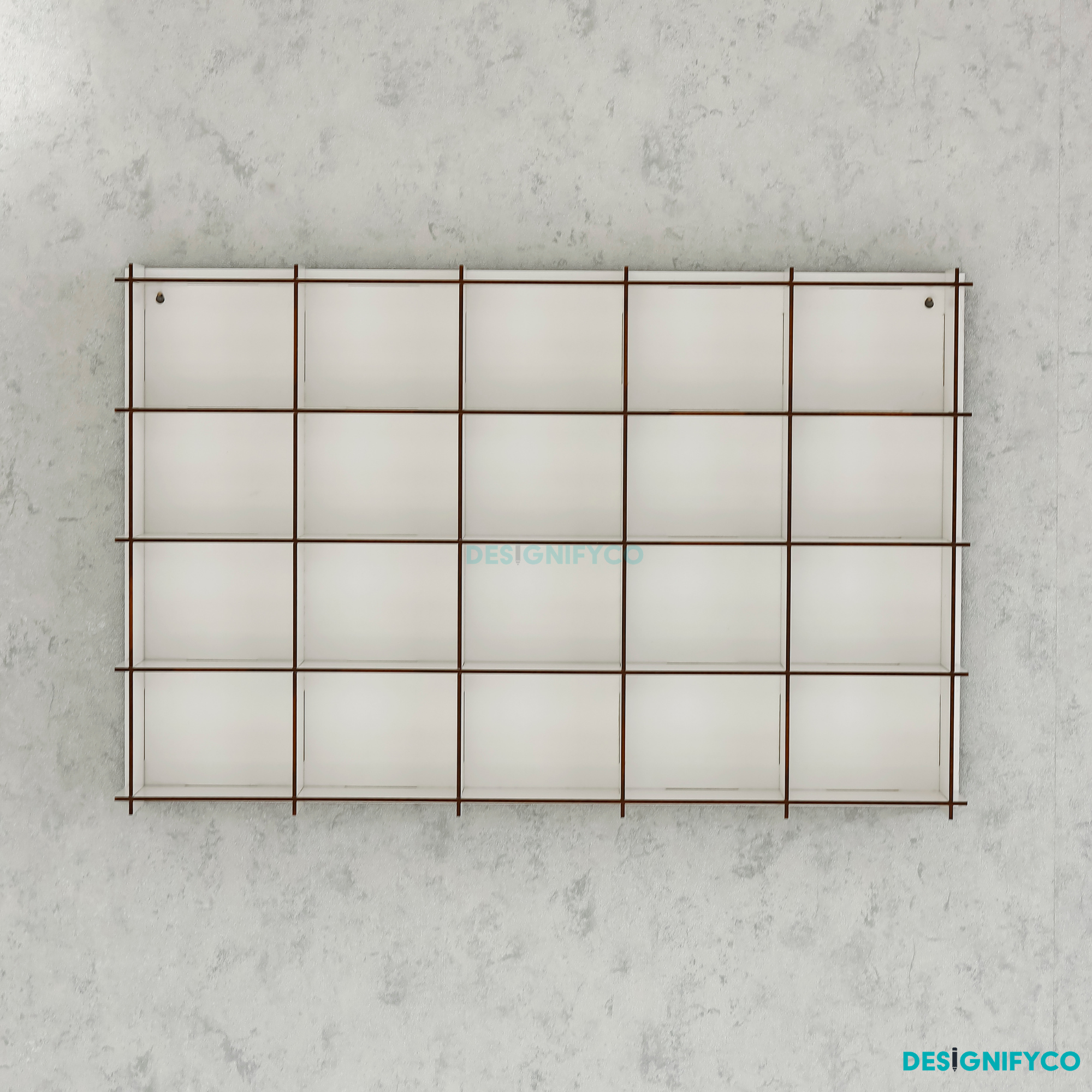 White Monster Car Display Case