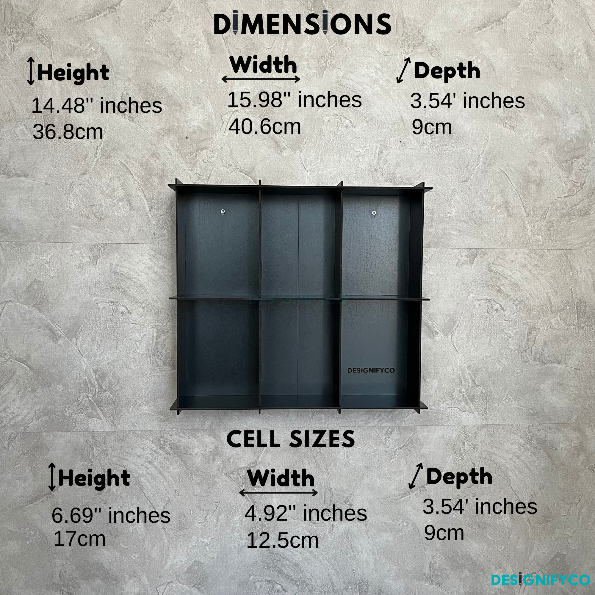 BLACK Funko Pop Box Display Case