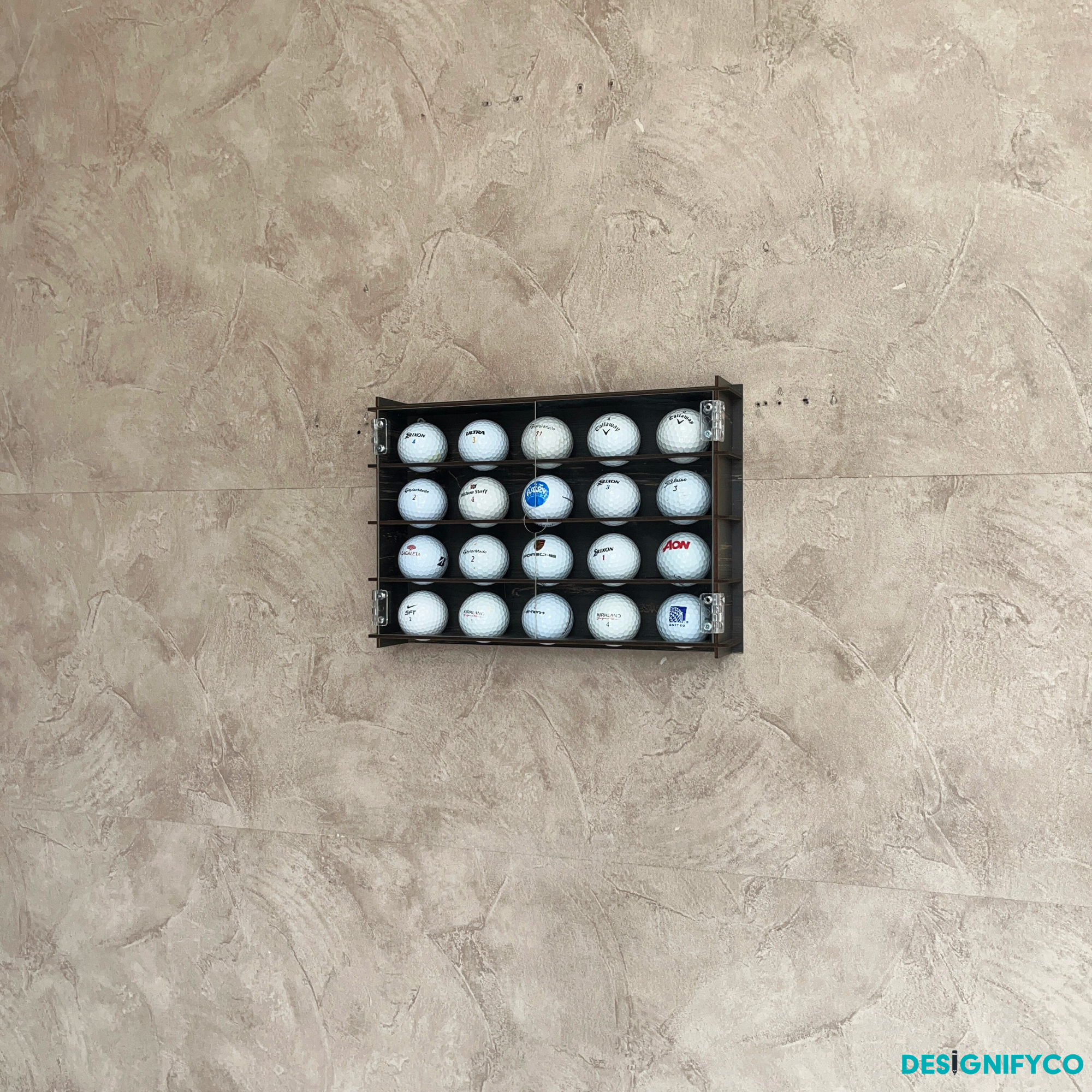 Golf Ball 20 Display Case