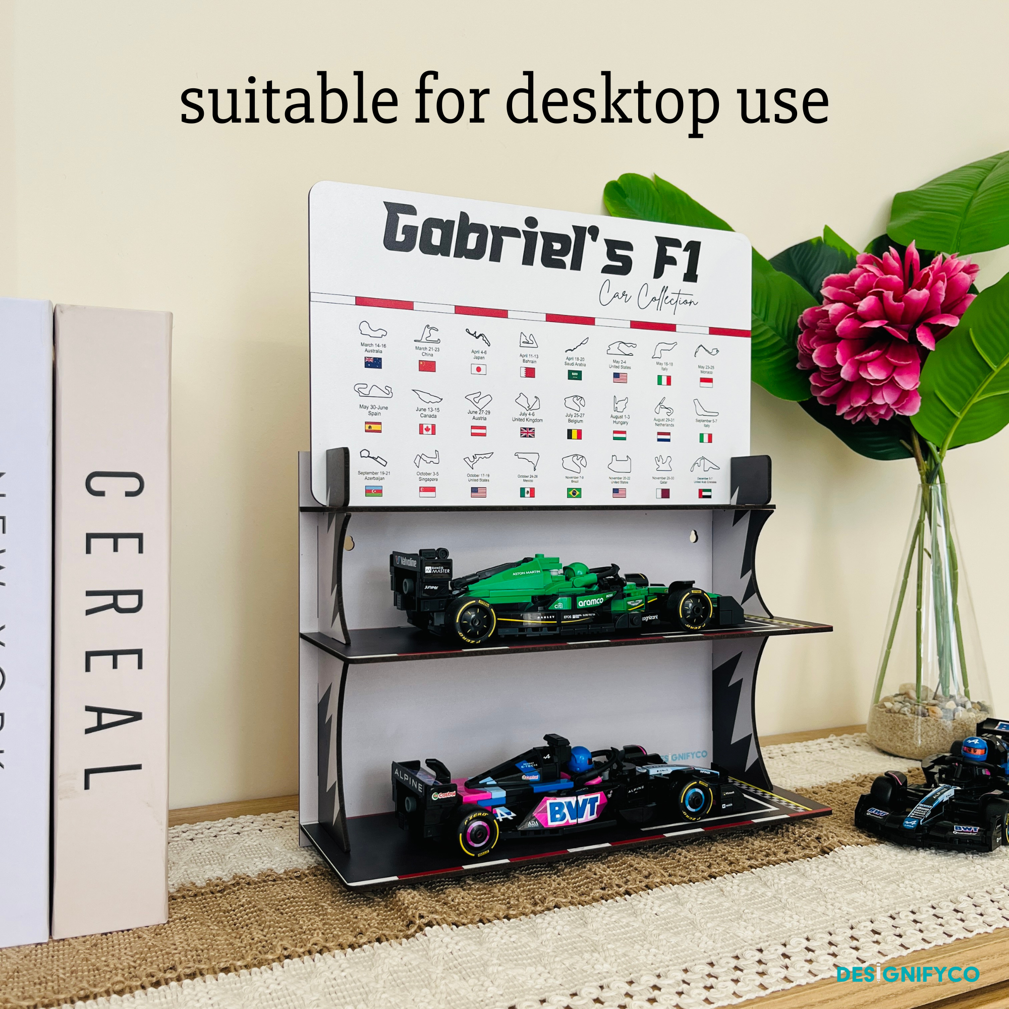 F1 Speed Champions Display Case