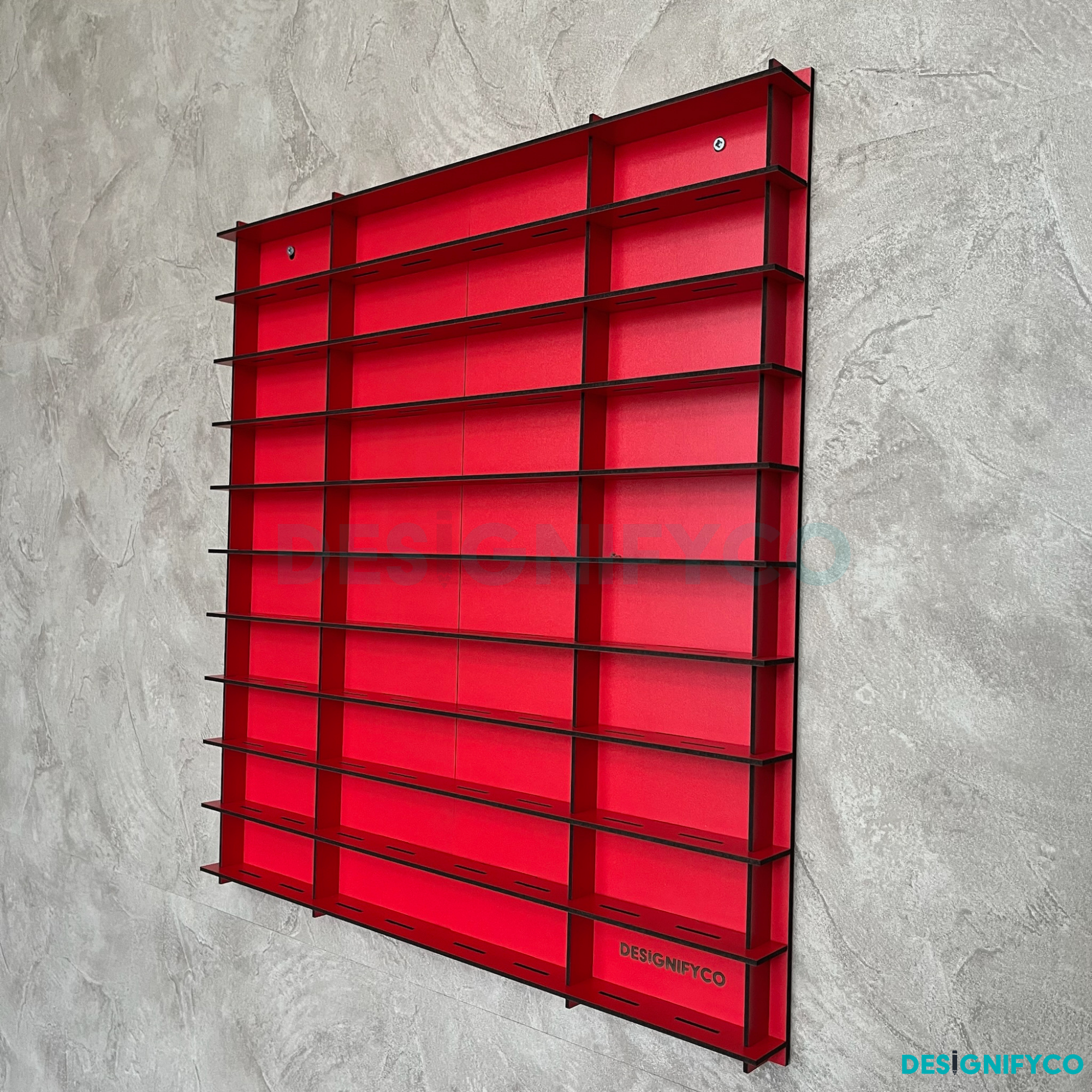 RED Casino Chips 80 Display Case