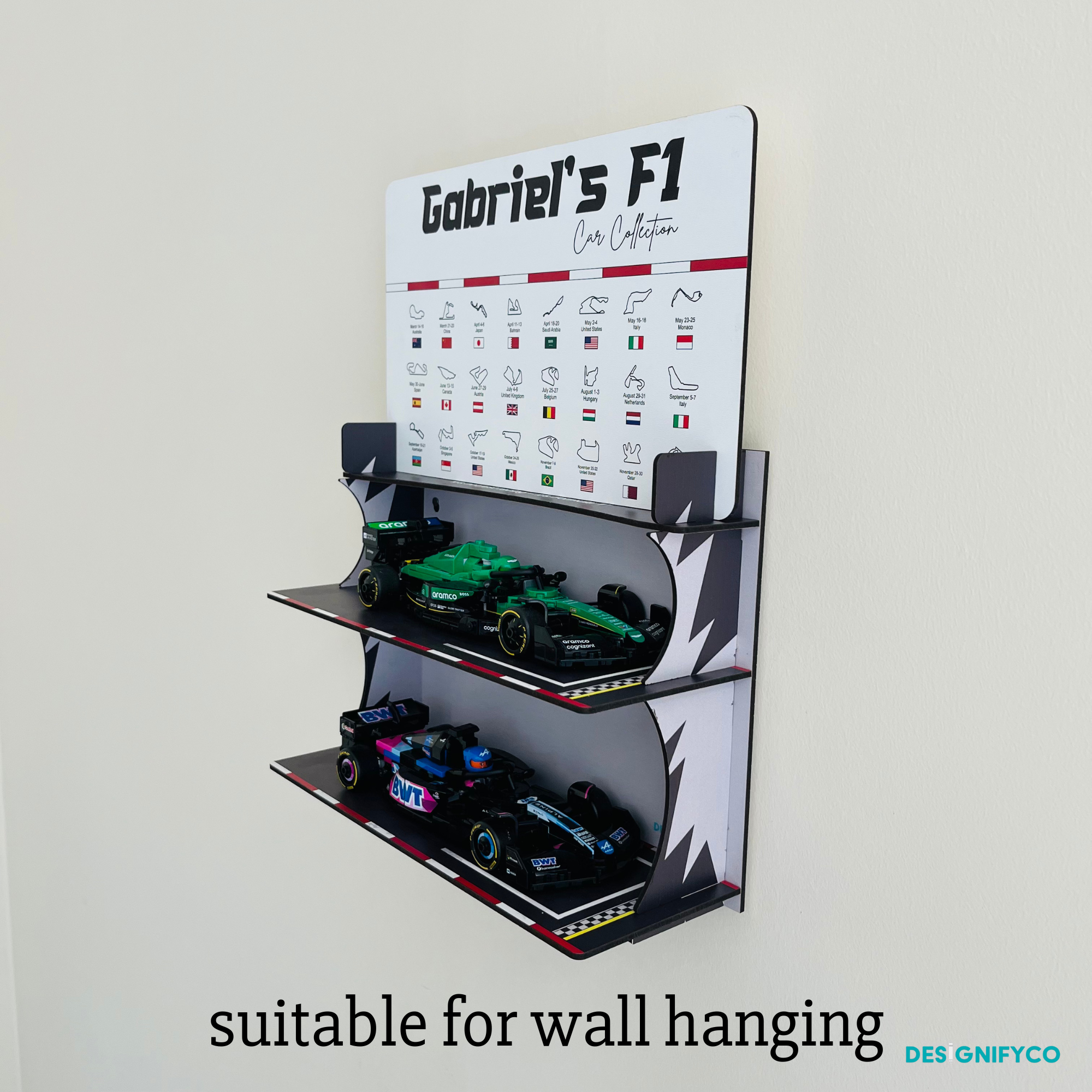 F1 Speed Champions Display Case