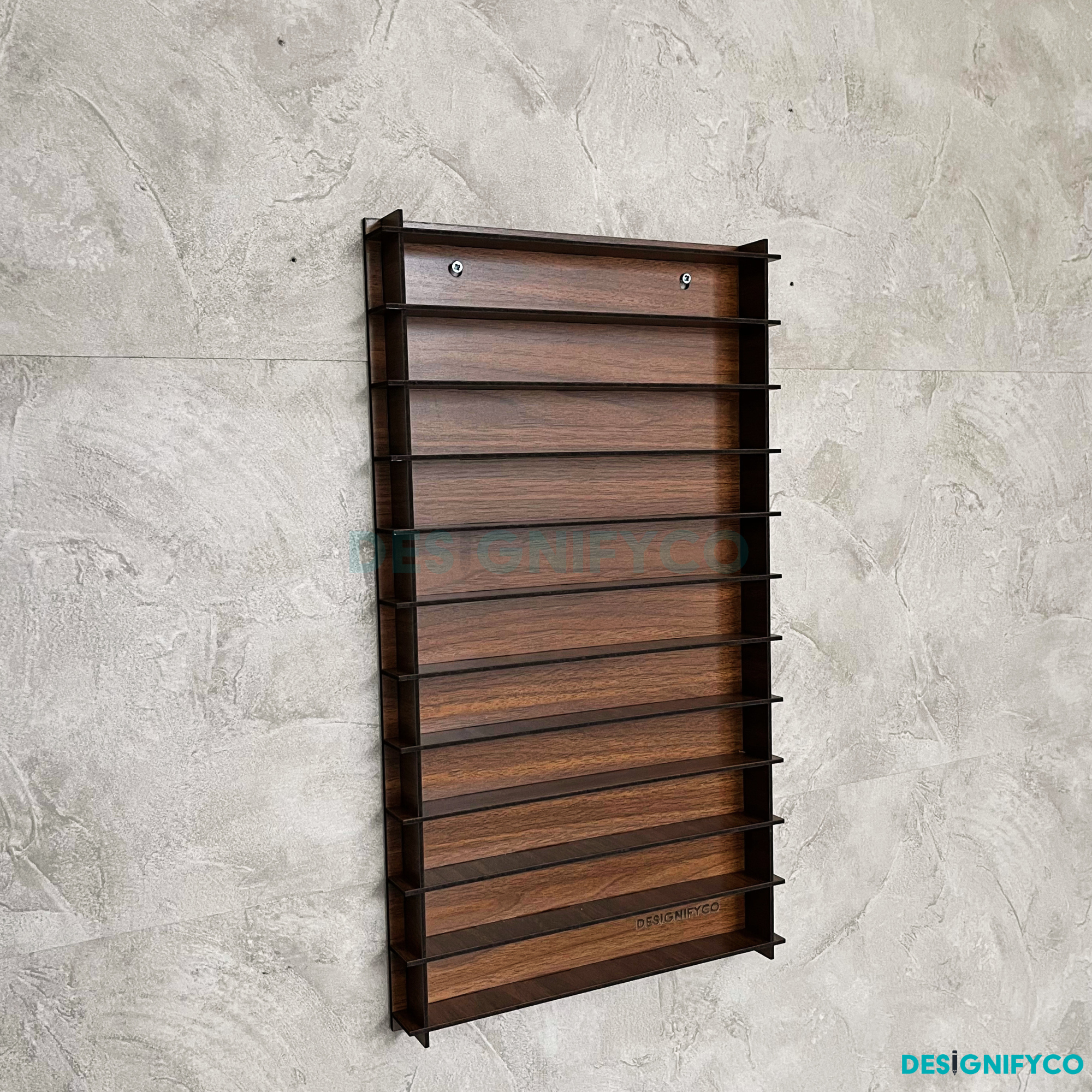 WALNUT SuperThings Display Case